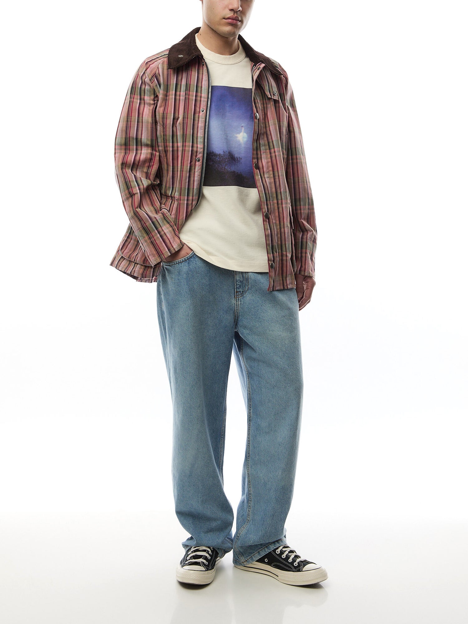 Barbour x NOAH Archive Swan T-Shirt