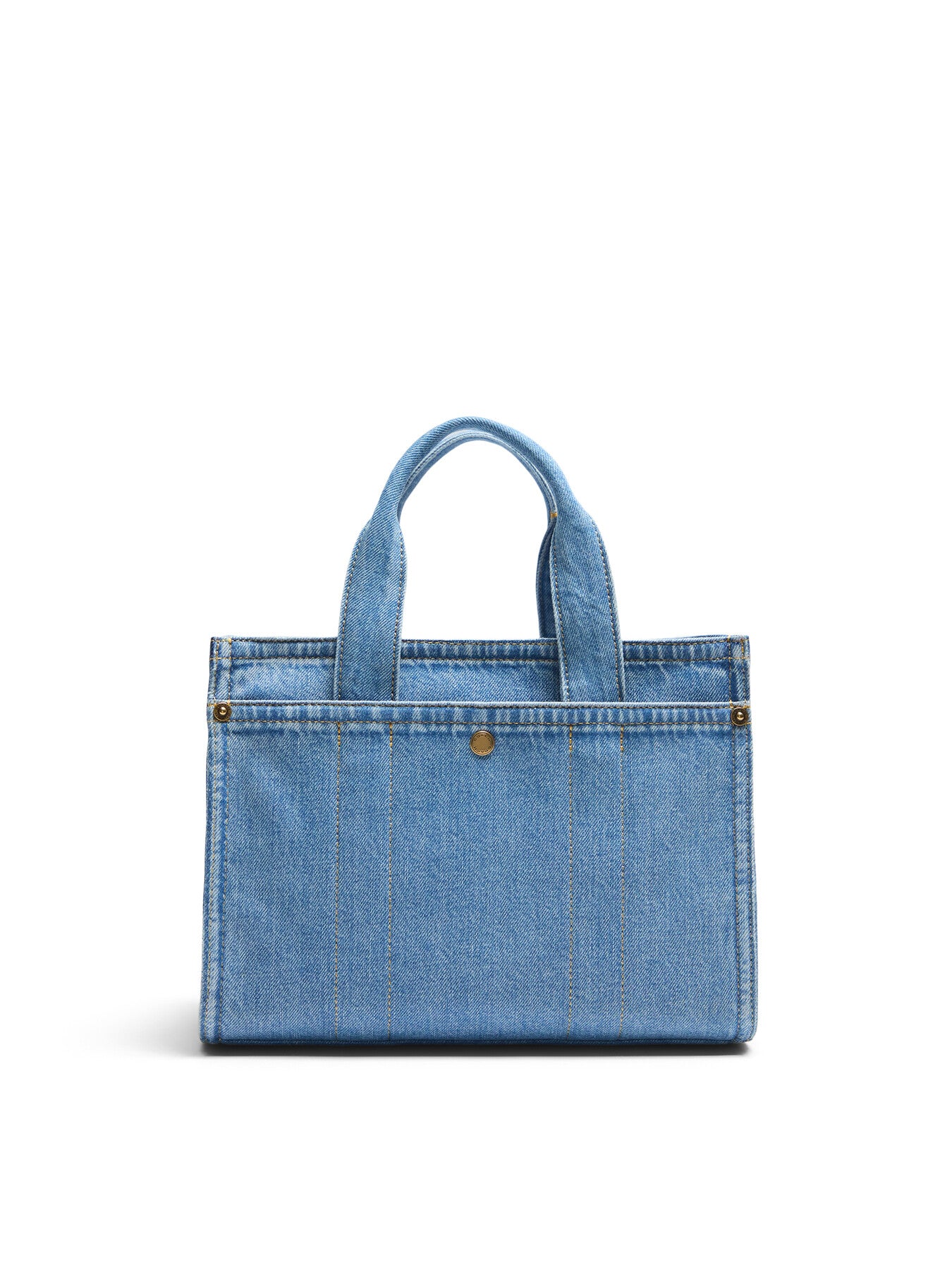 Denim Cargo Tote Bag 26