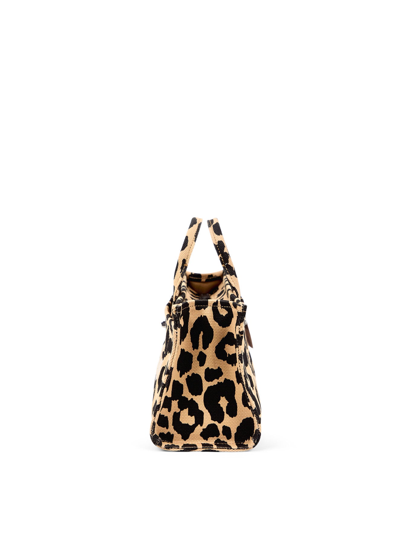 Leopard printed Canvas Cargo Tote 20