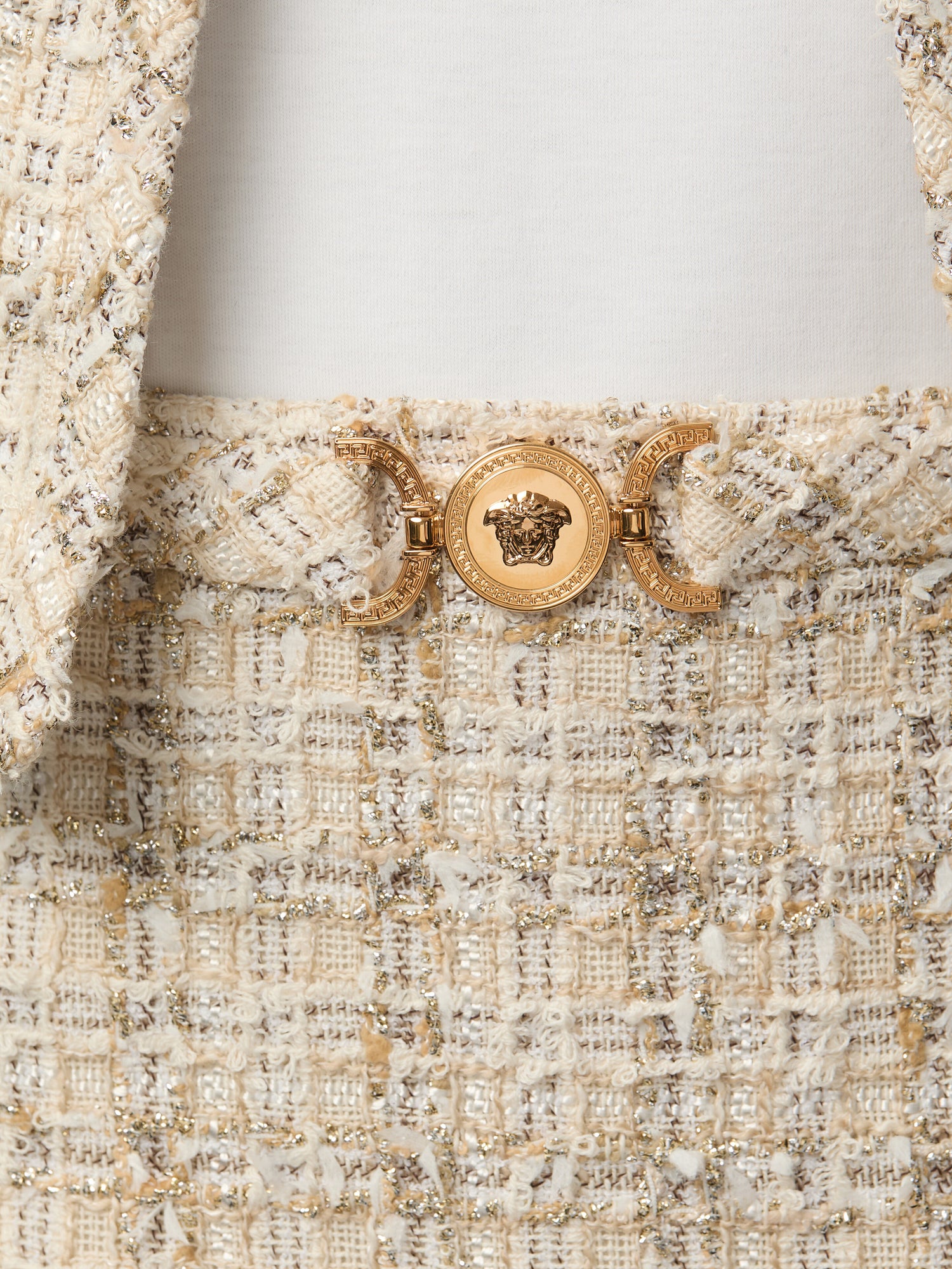 Skirt Cotton Mix Fancy Tweed