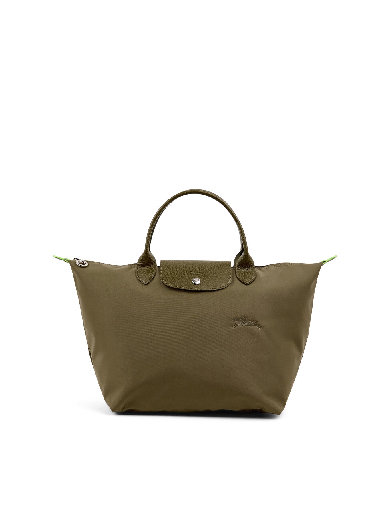 Le Pliage Green Medium Handbag