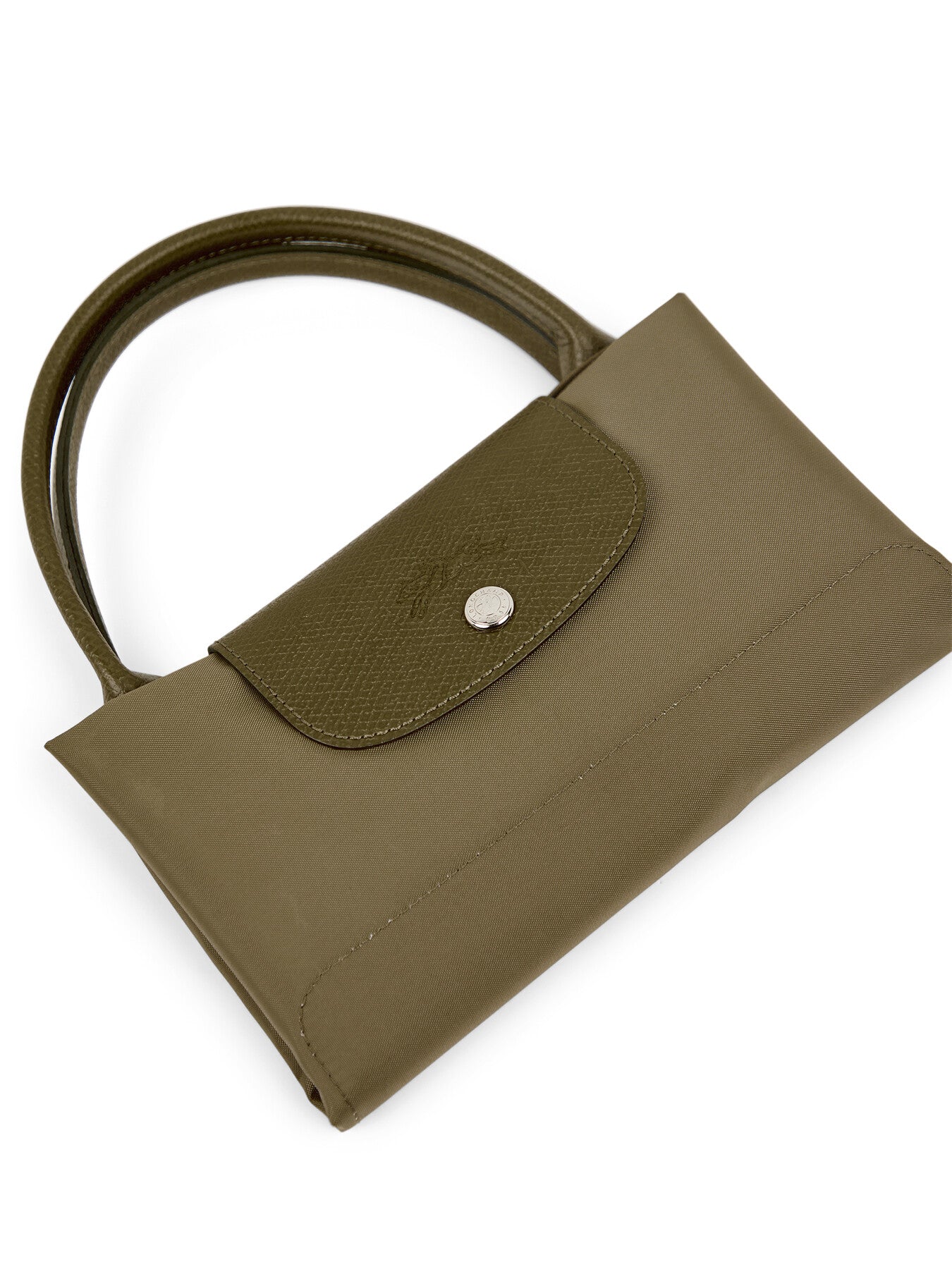 Le Pliage Green Medium Handbag