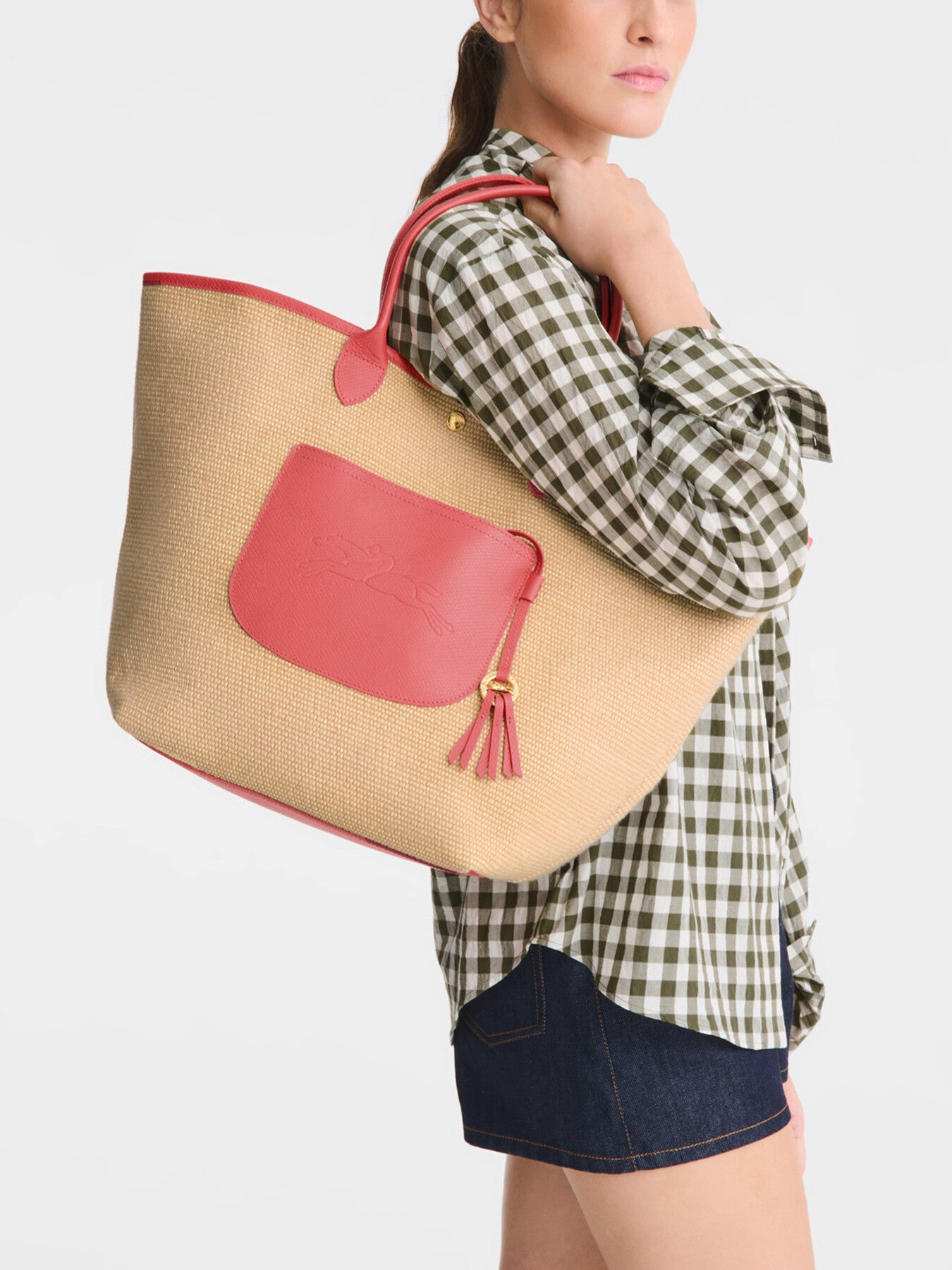 Le Pliage Collection Large Basket bag