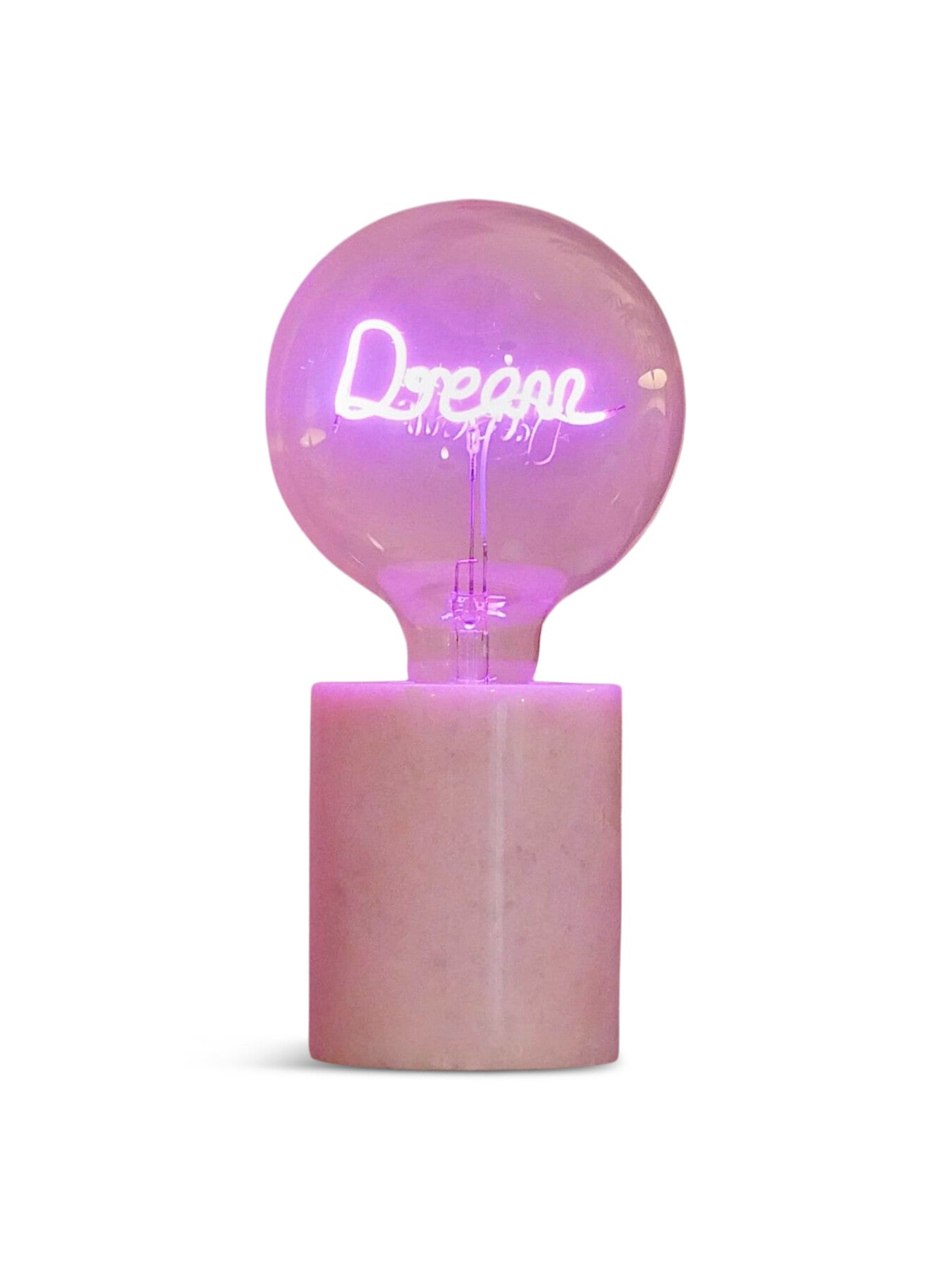 Dream Pink Screw Down Bulb