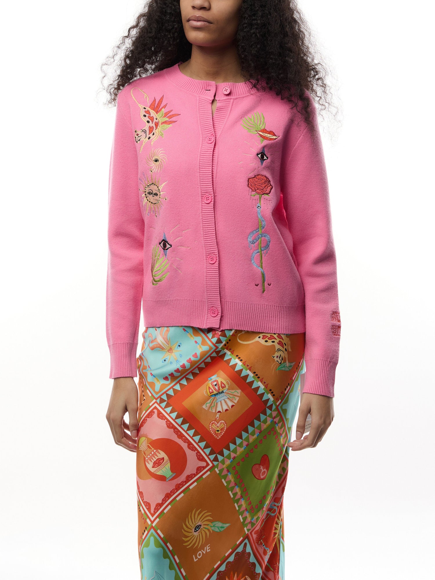 Pink Enchanted Cardigan