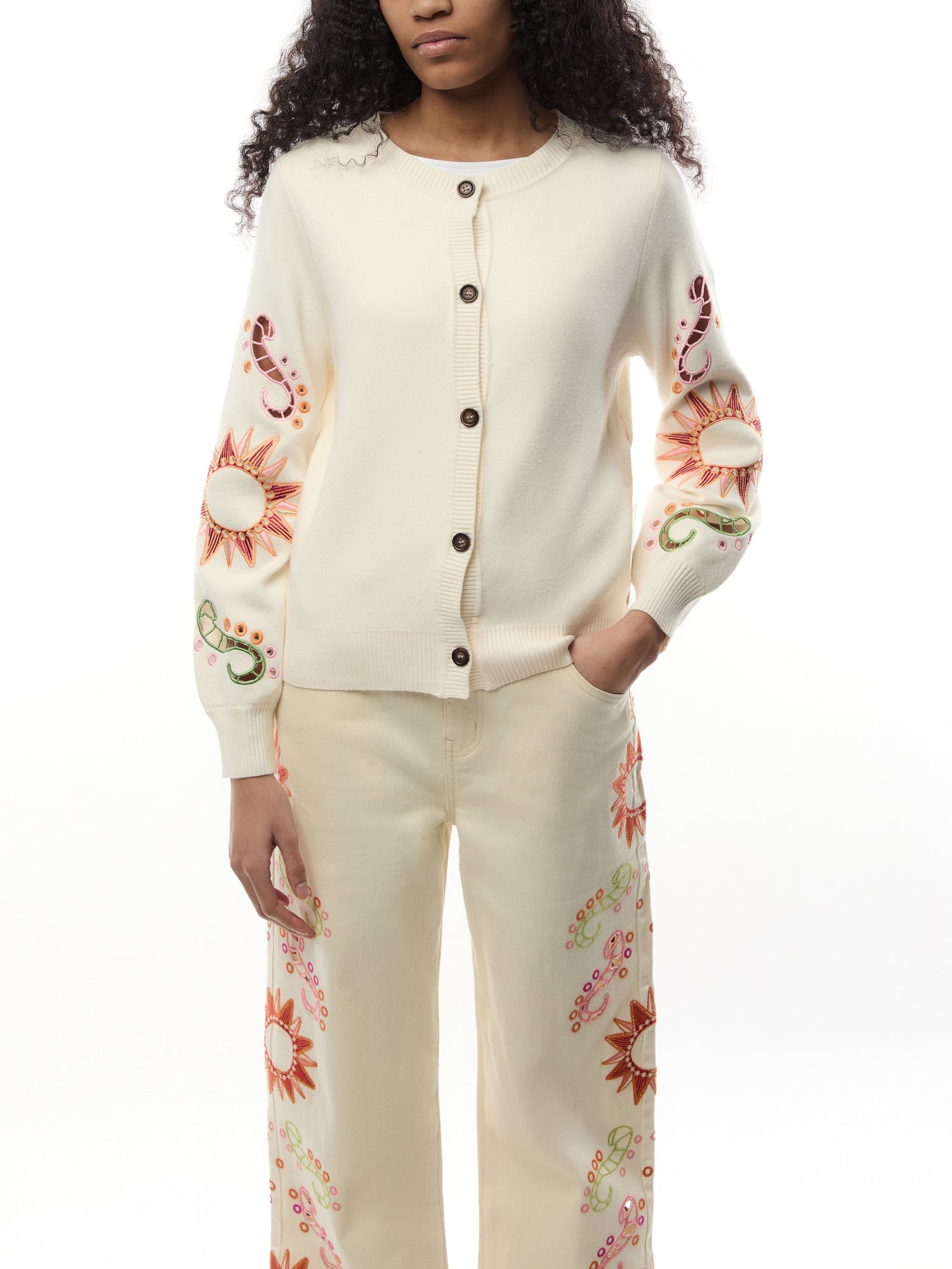 Cream Enchanted Cardigan