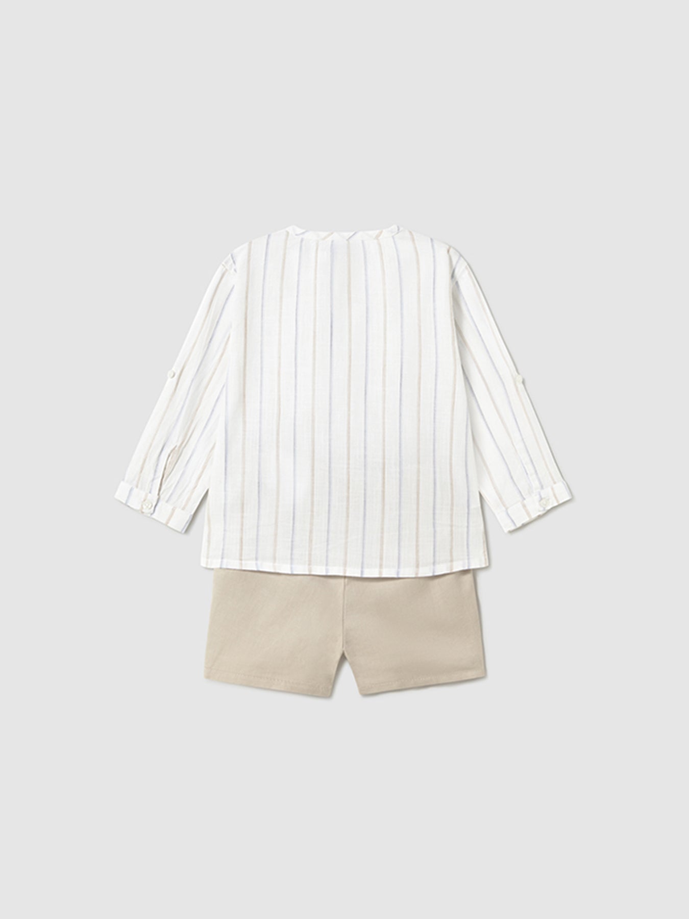 Stripe Buttondown shirt set