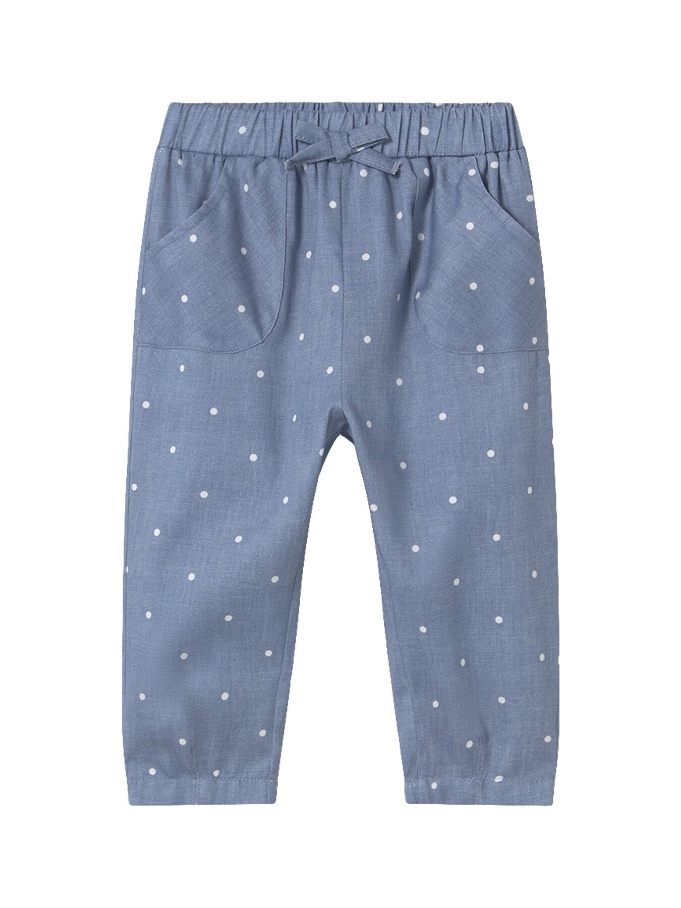 Denim Spotty Trousers