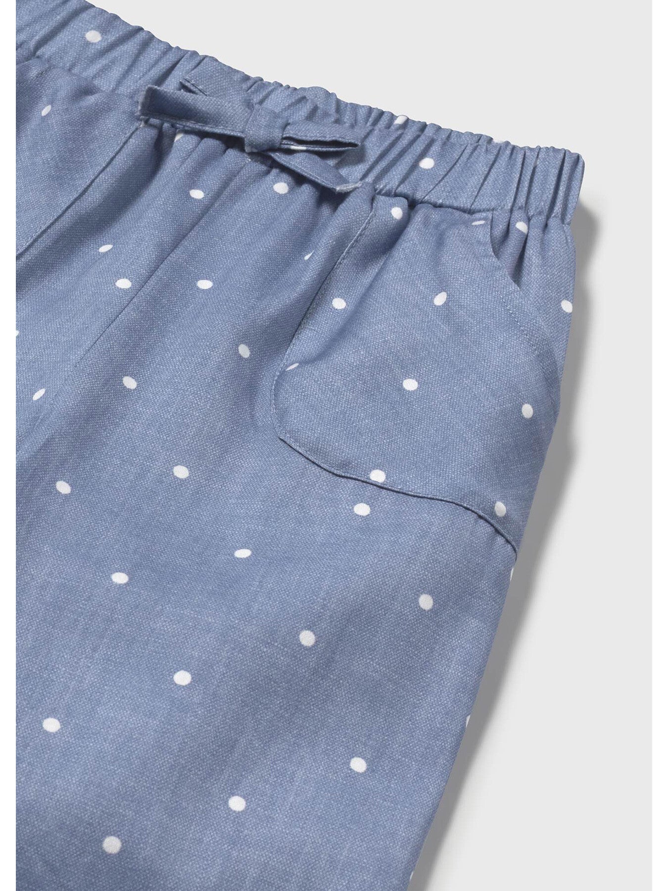 Denim Spotty Trousers