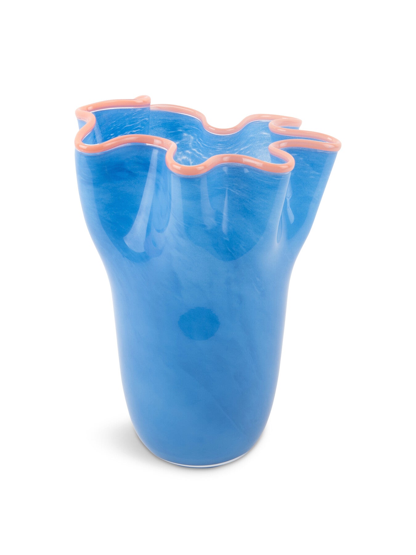 Ruffles Glass Vase Large