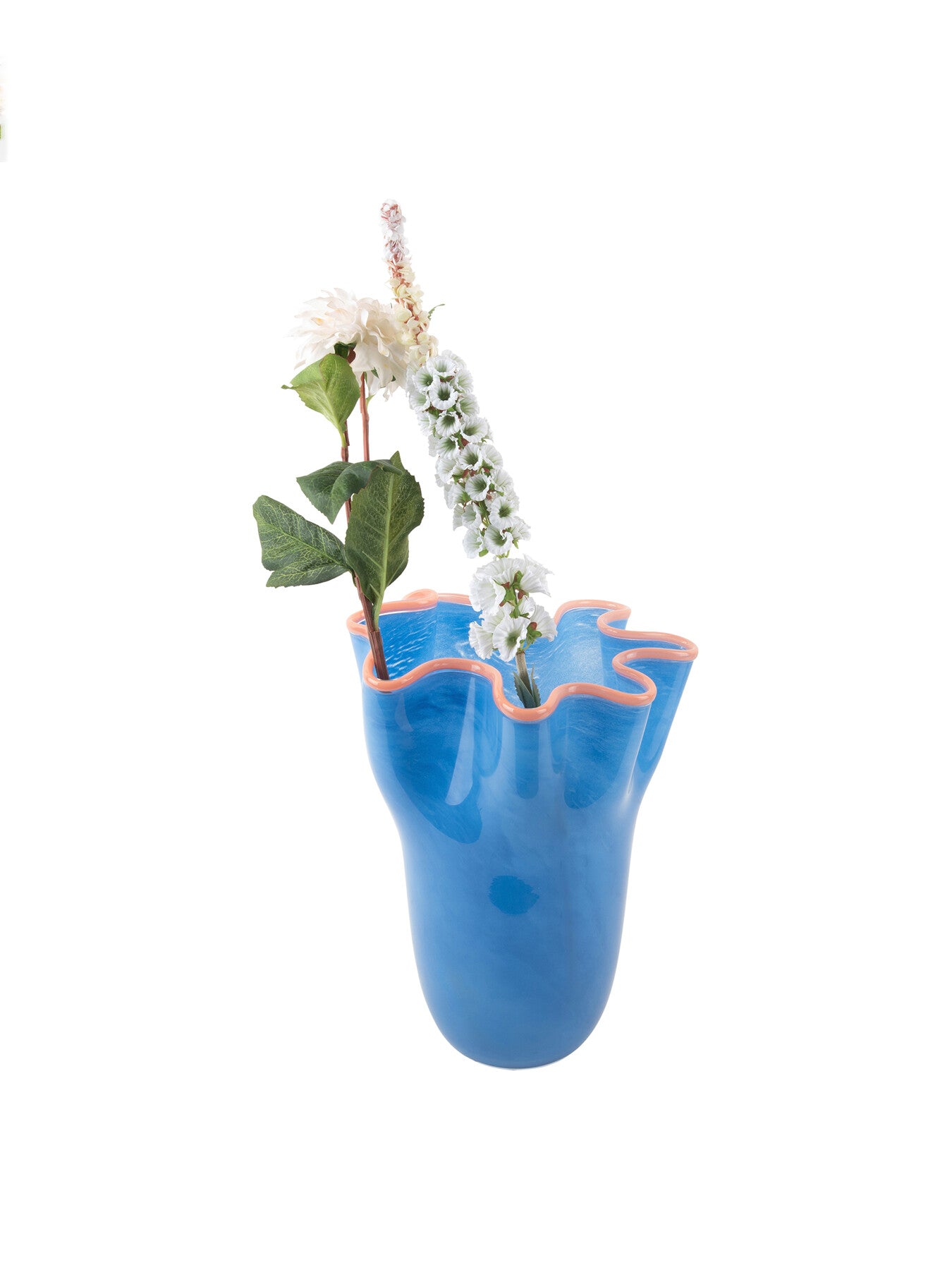 Ruffles Glass Vase Large