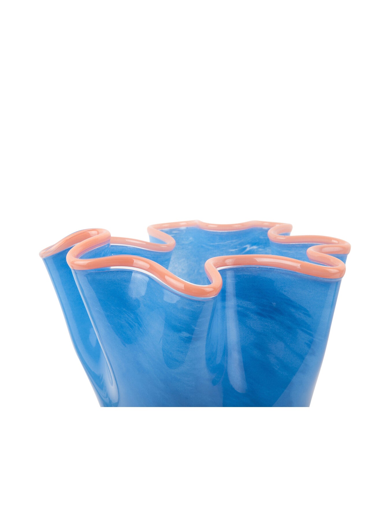 Ruffles Glass Vase Large