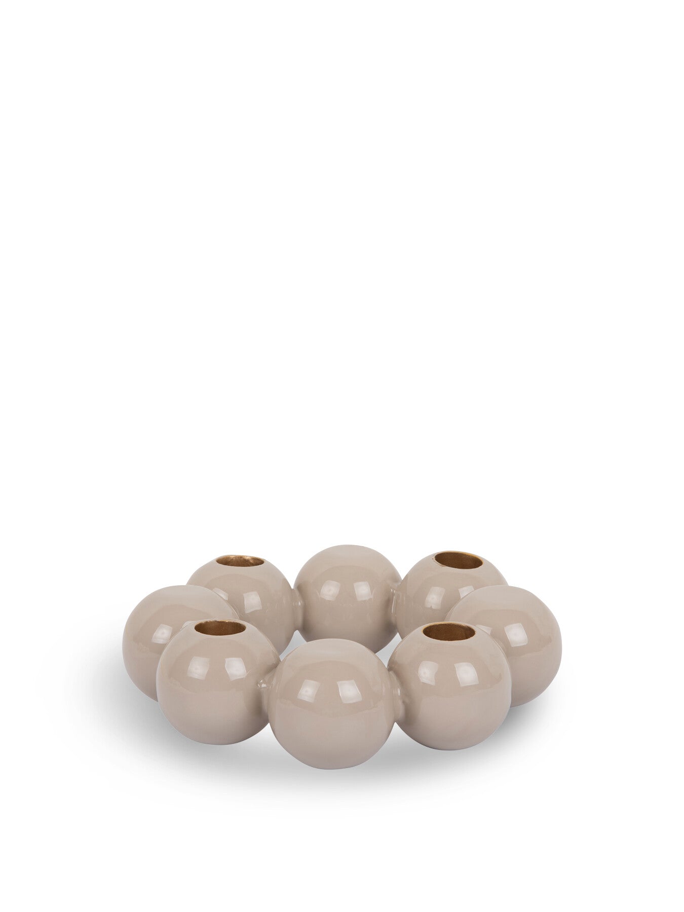 Round Bubbles Candle Holder