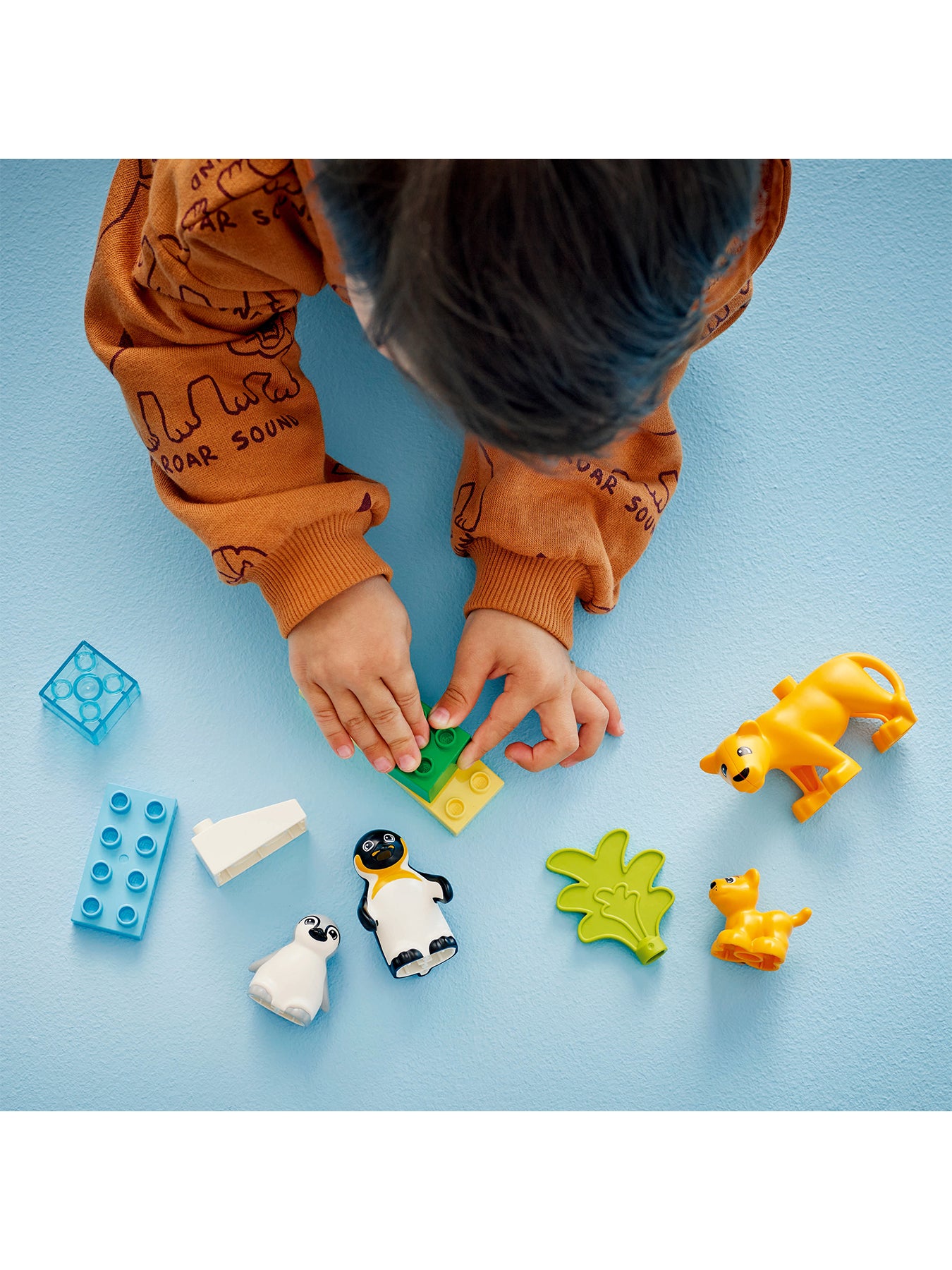 Wild Animal Families Penguins And Lions Construction Set 10442