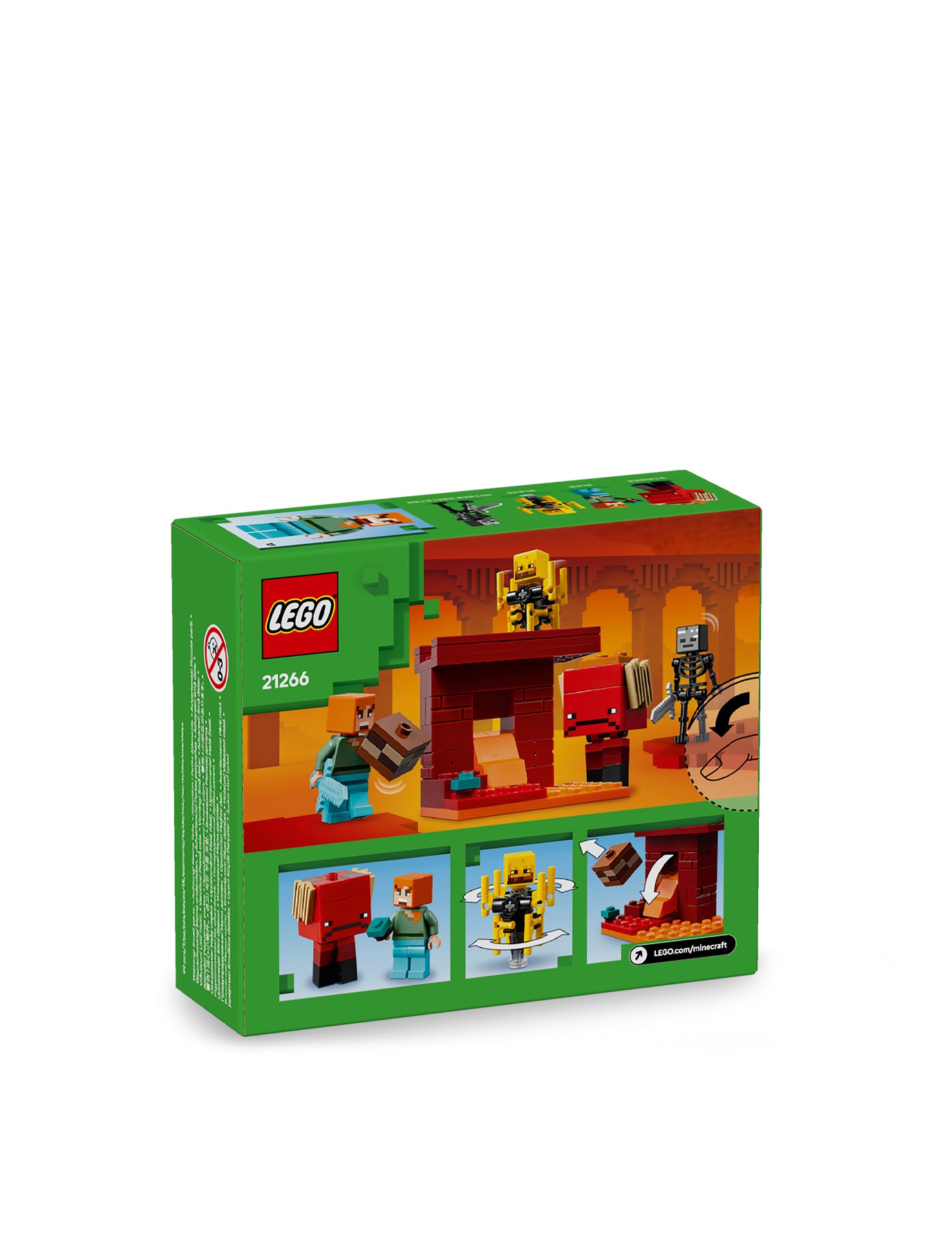 The Nether Lava Battle Construction Set 21266
