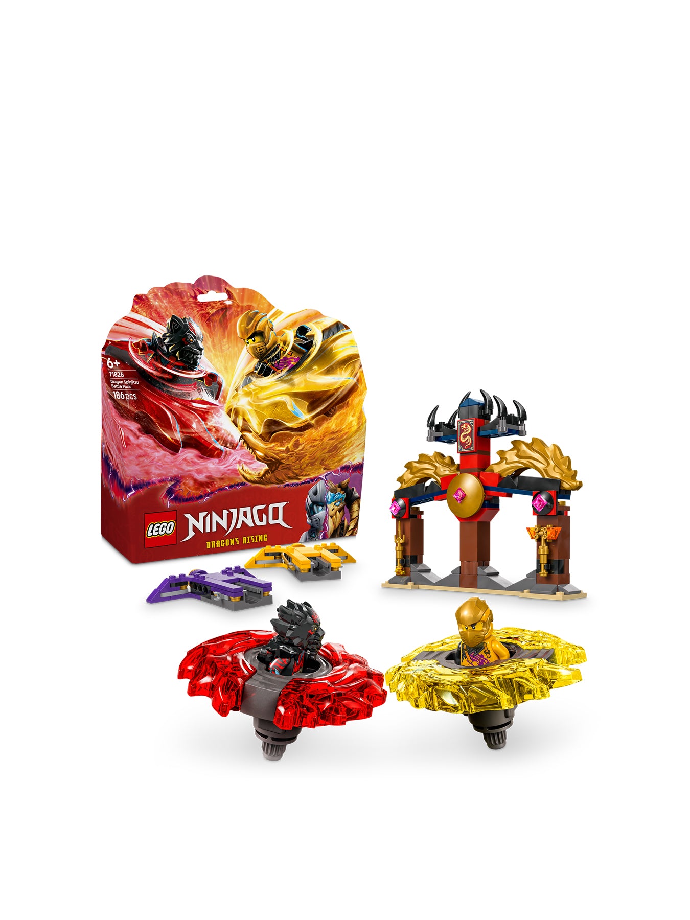 Dragon Spinjitzu Battle Pack Construction Set 71826