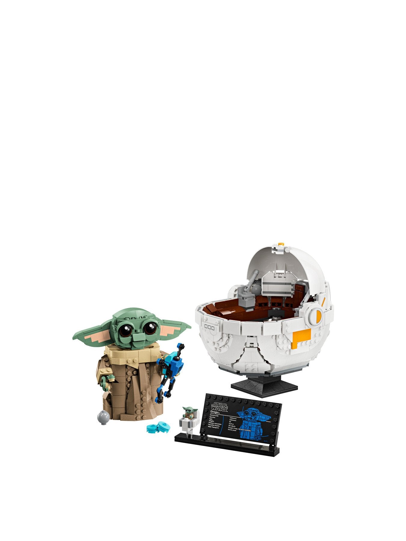 Grogu with Hover Pram 75403