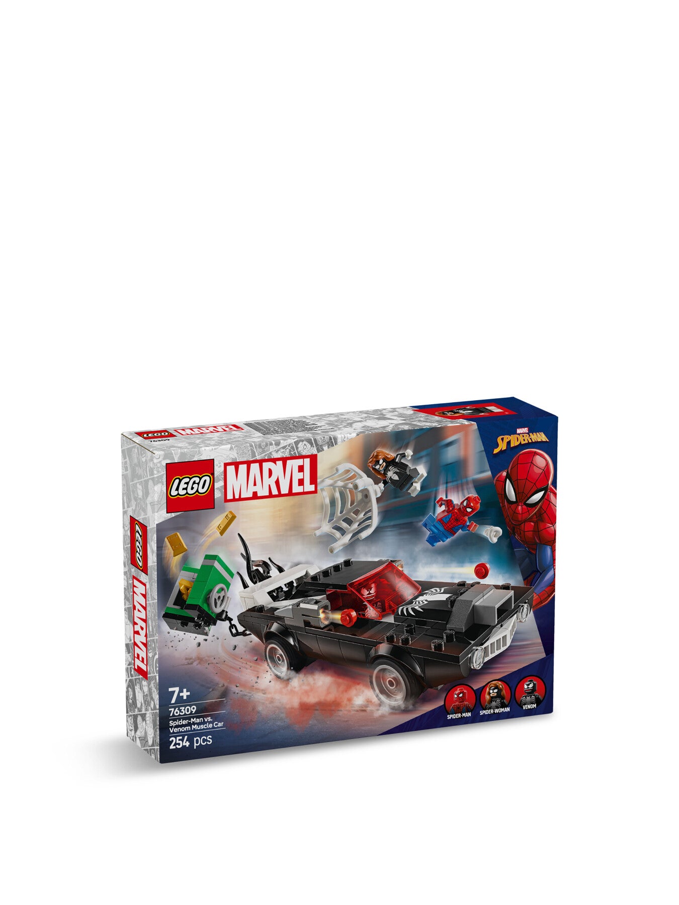 Spider-Man vs Venom Muscle Car 76309