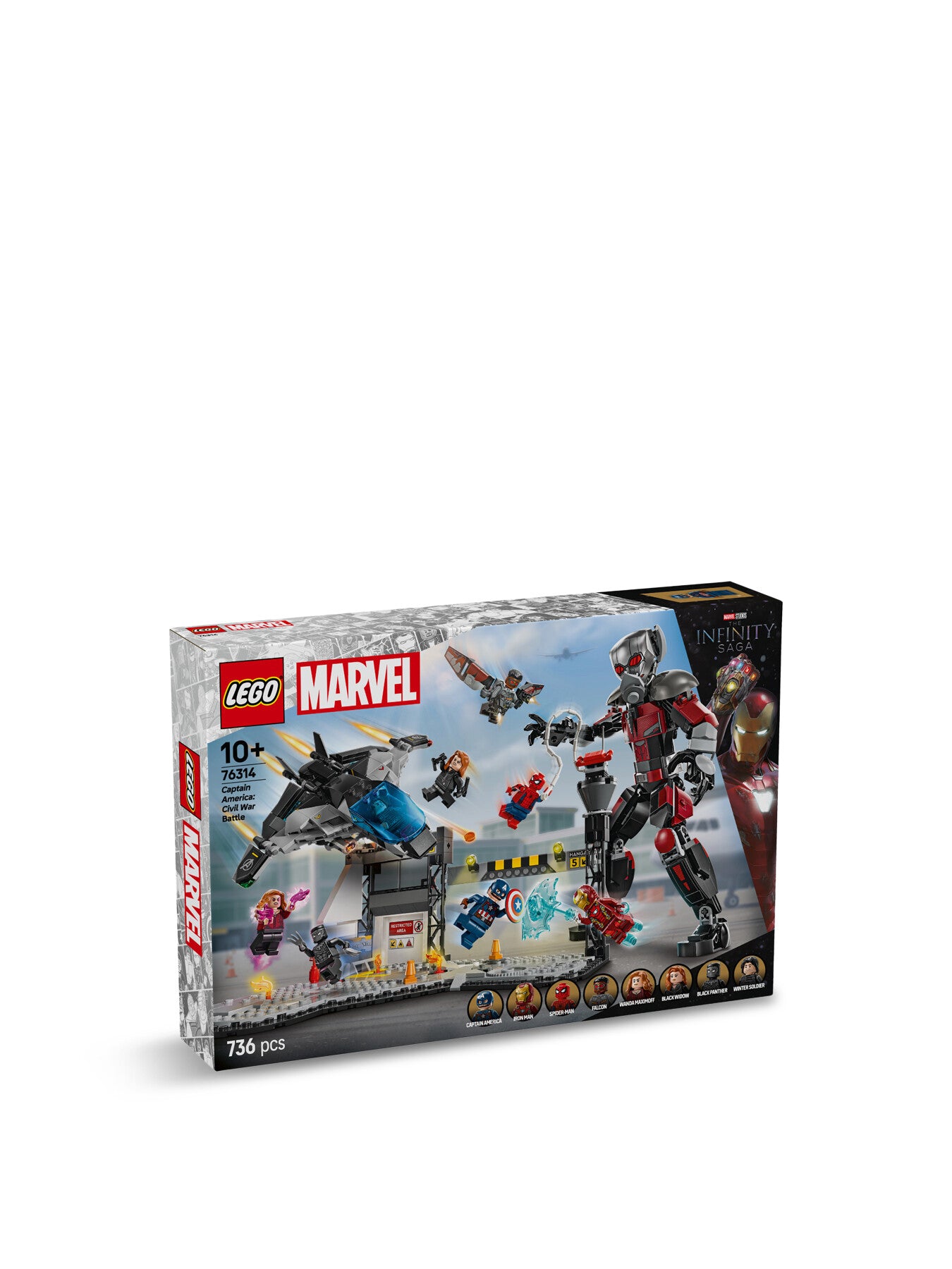 Captain America Civil War Action Battle 76314