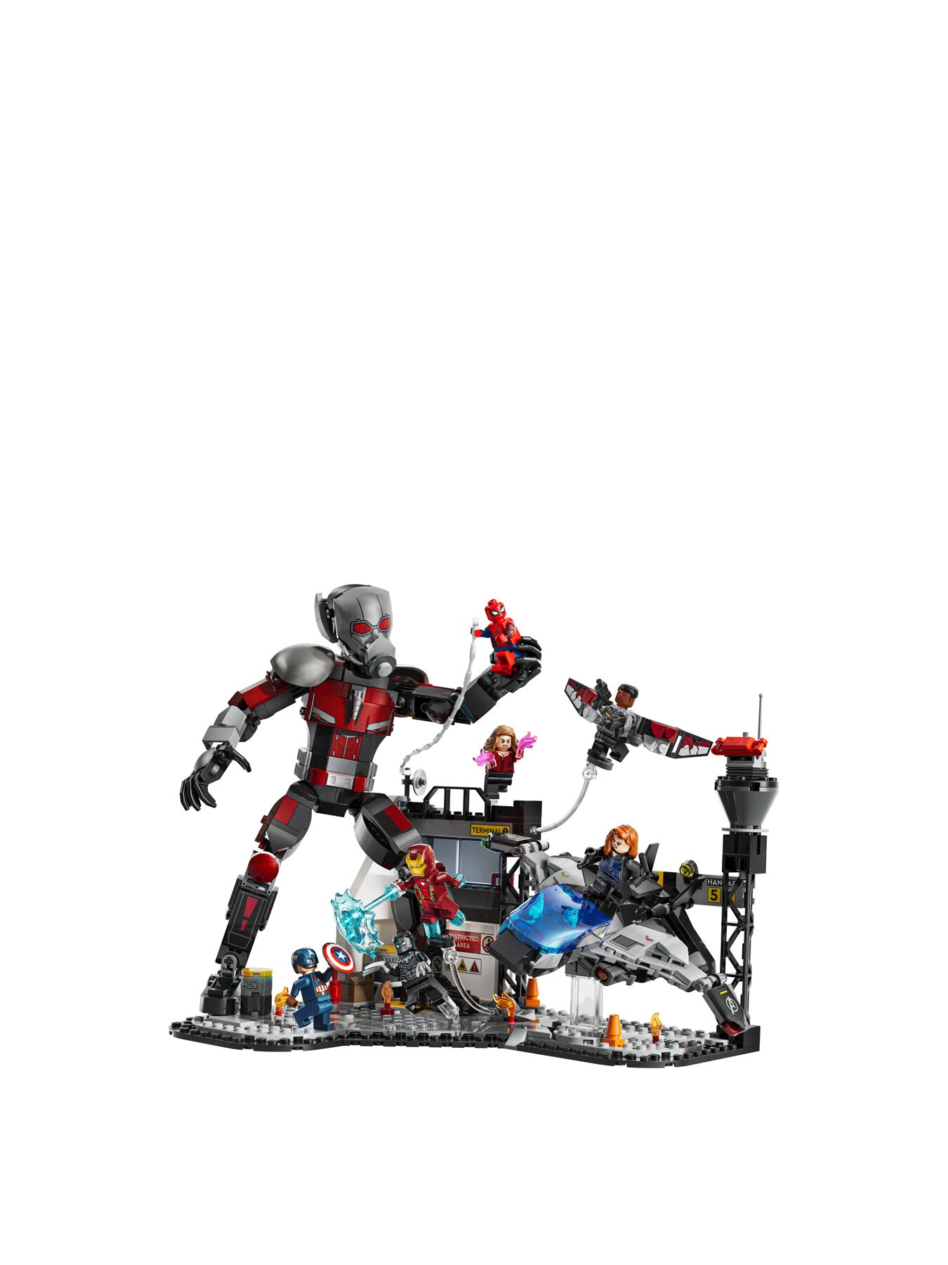 Captain America Civil War Action Battle 76314