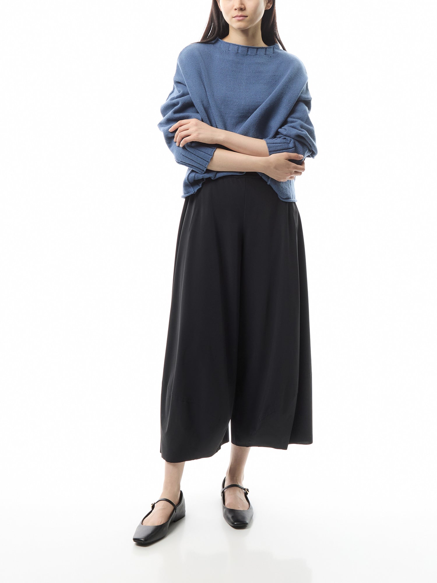 Wide Leg Tech Trouser 514