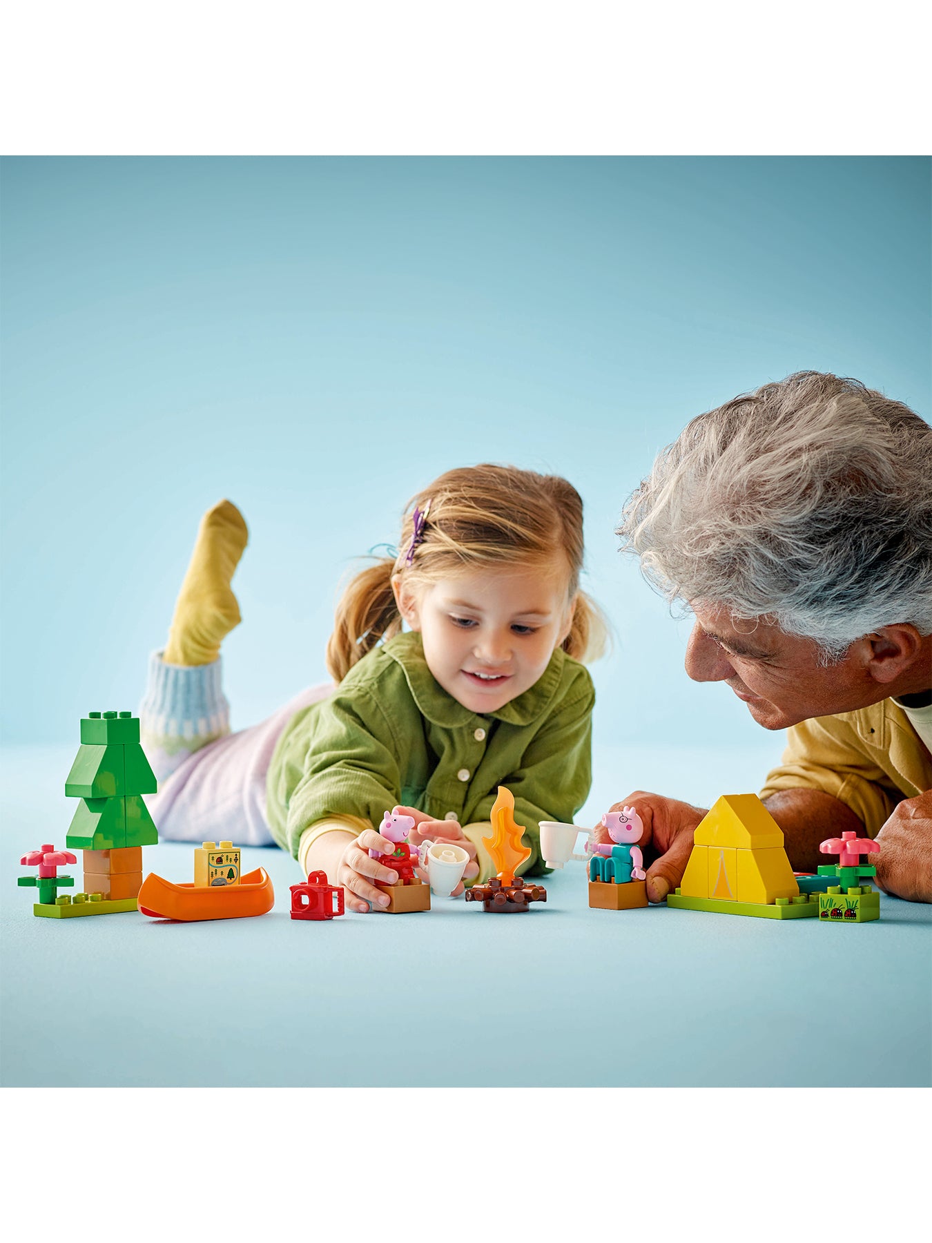 DUPLO Peppa Pig Camping Trip Building Toy 10452
