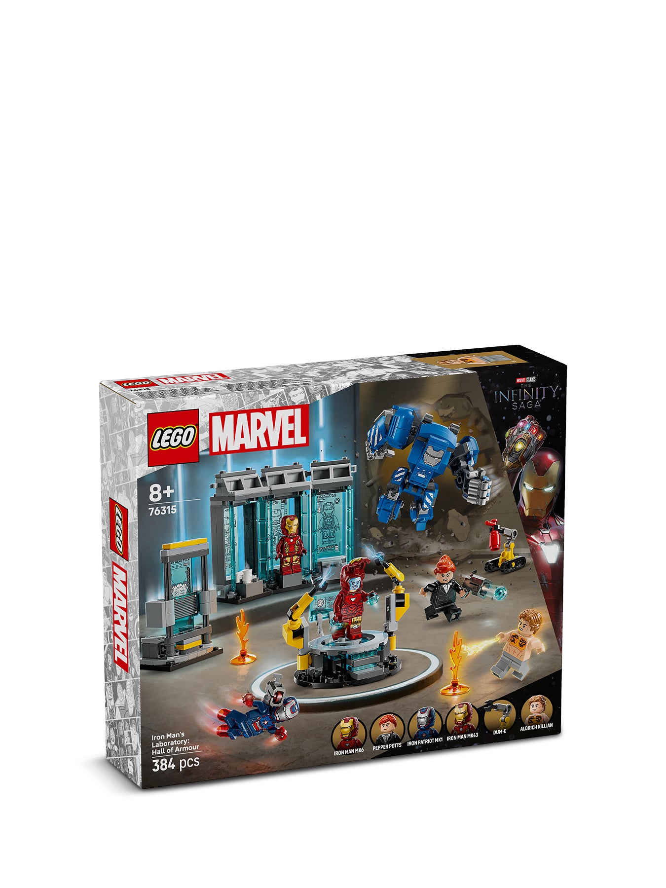Iron Man's Laboratory: Hall of Armor 76315