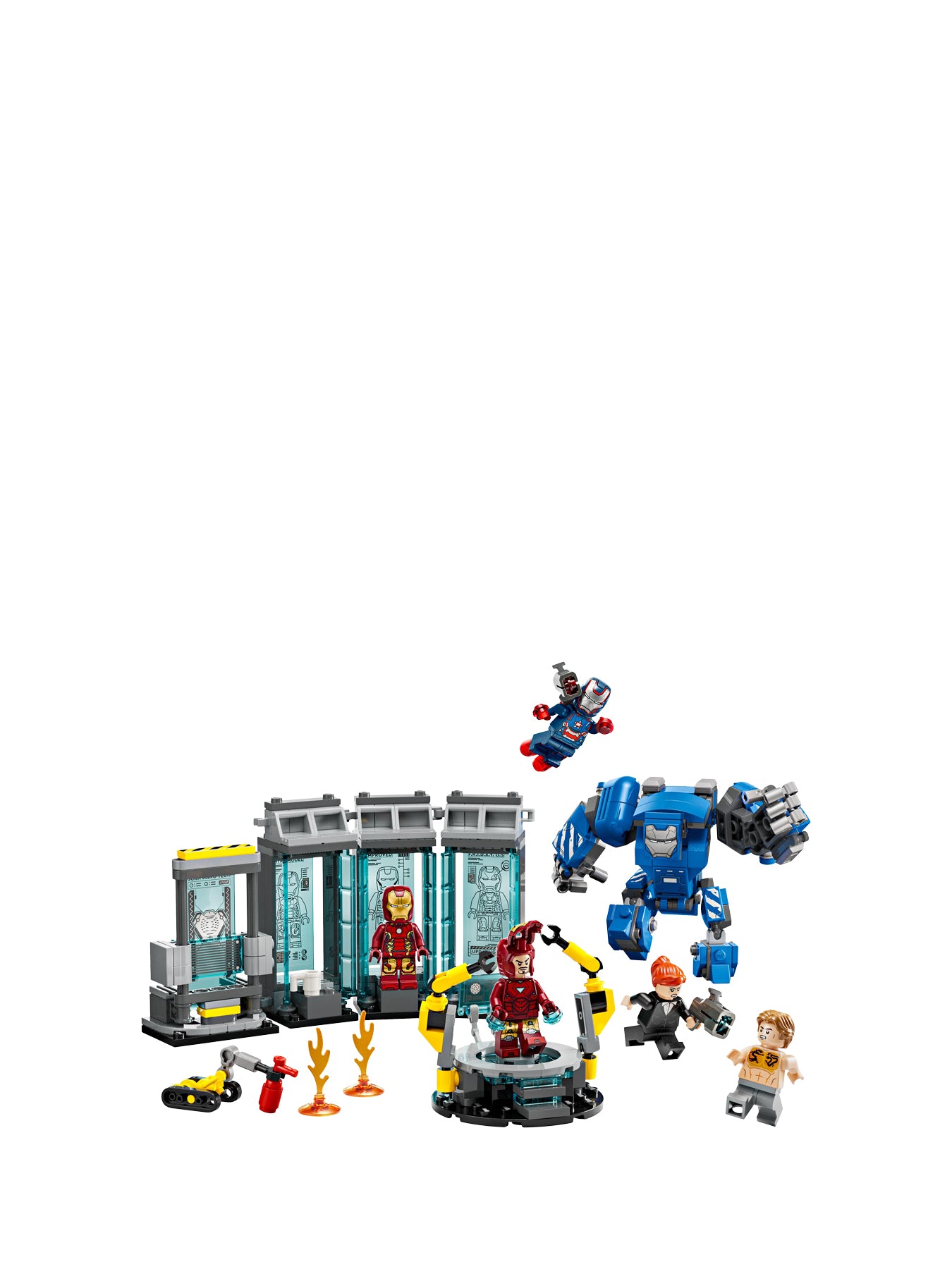 Iron Man's Laboratory: Hall of Armor 76315