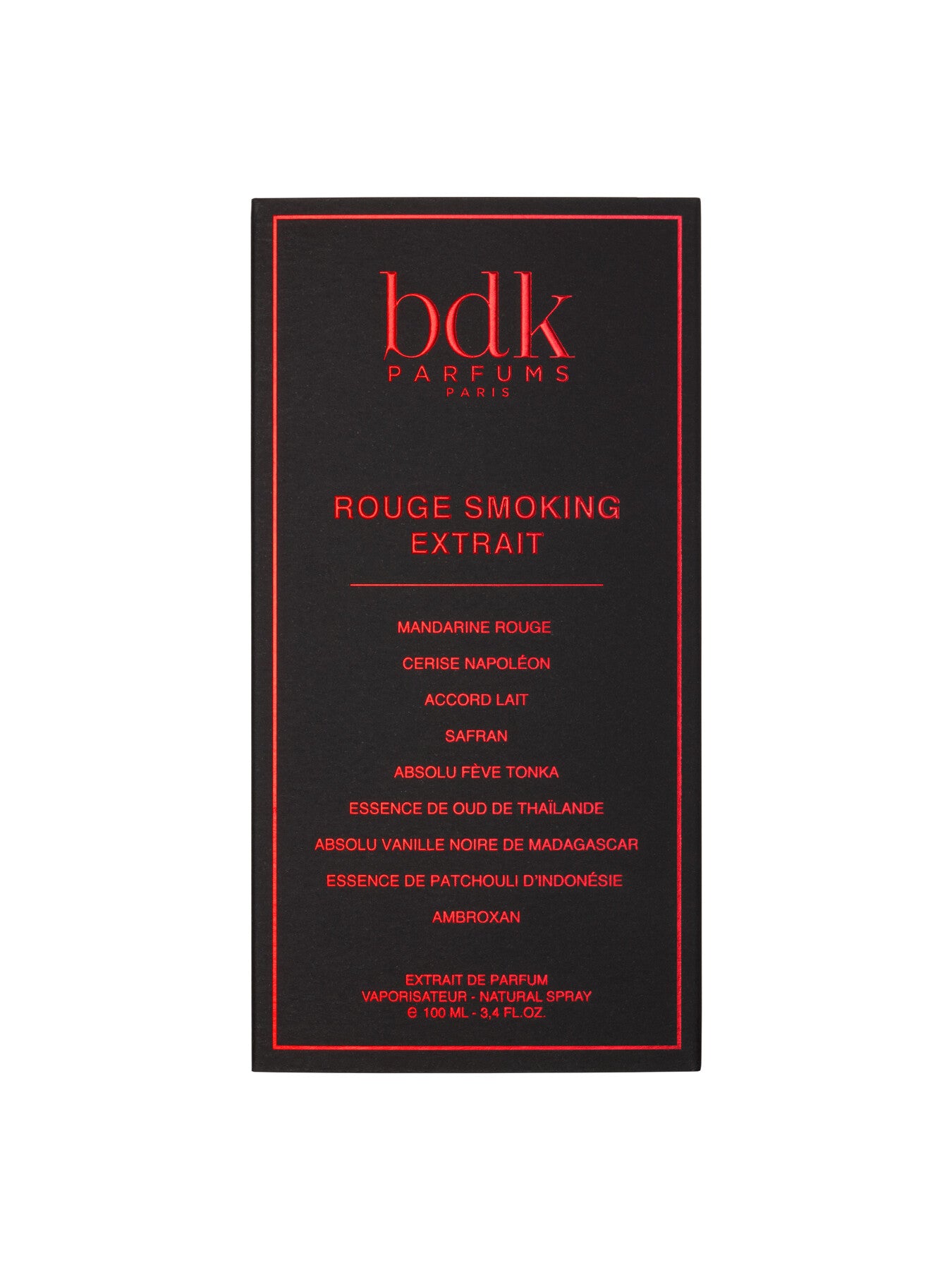 Rouge Smoking Extrait Eau de Parfum 100ml