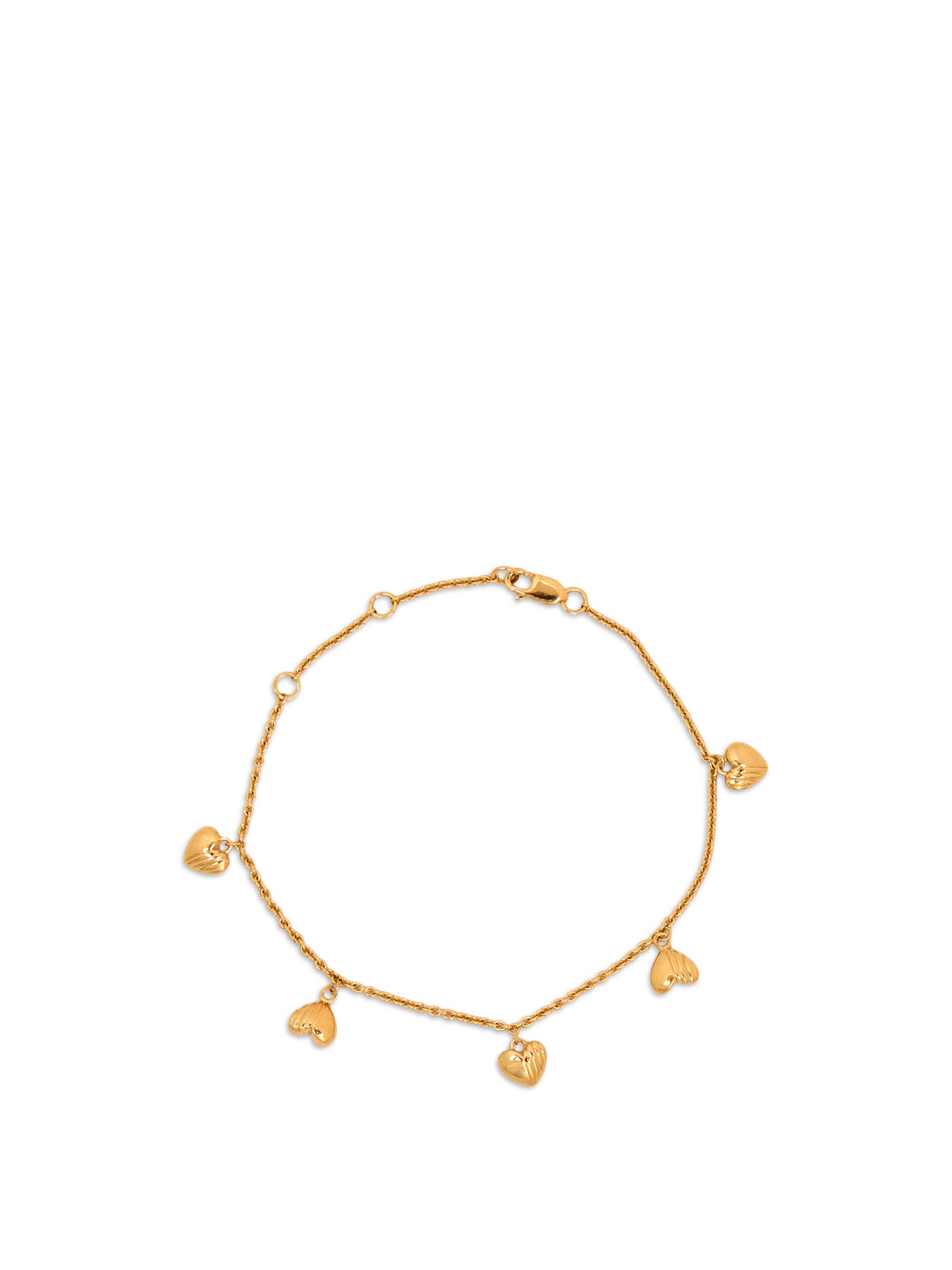 Untamed Deco Hearts Bracelet