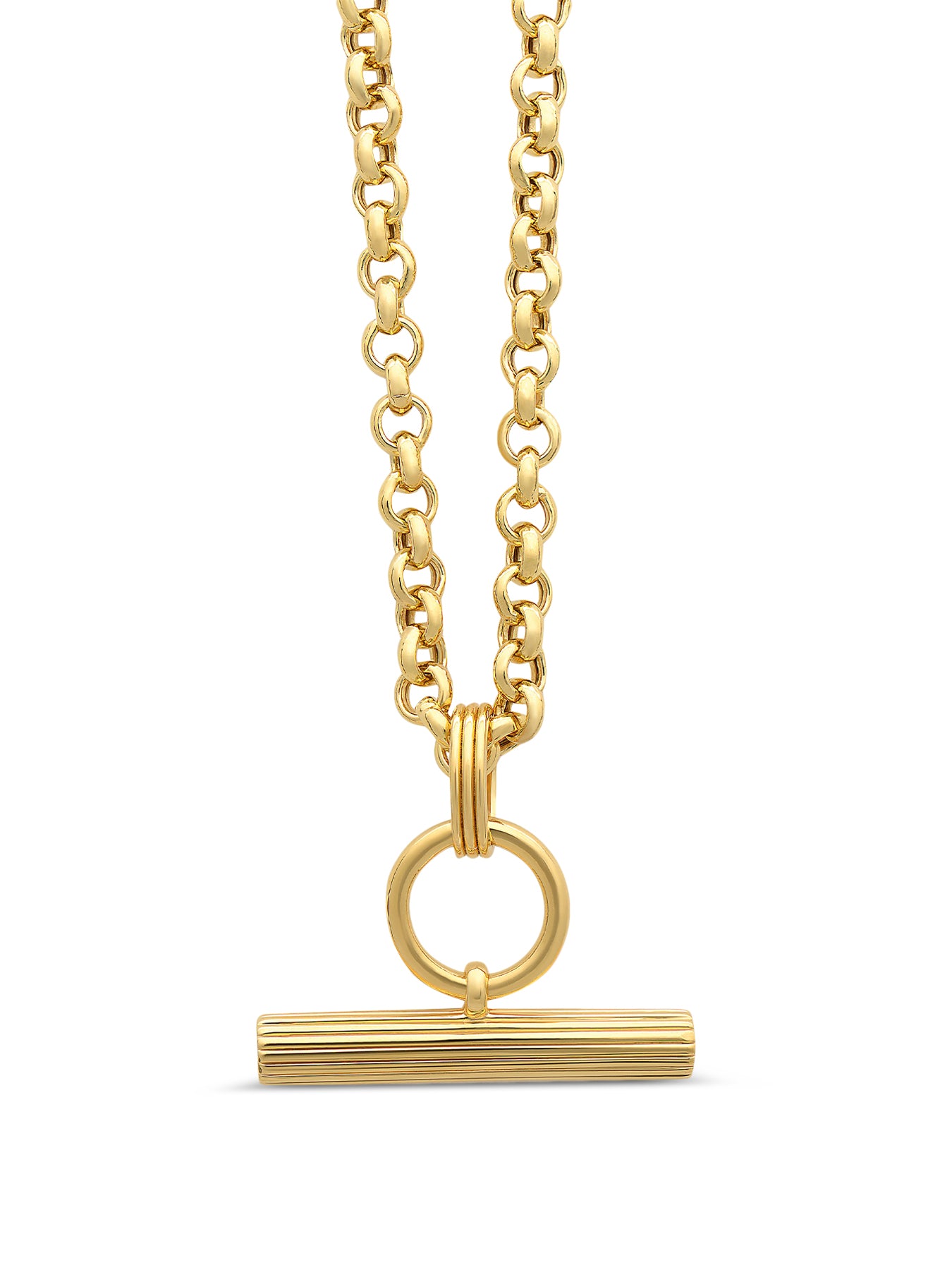 Chunky Personalised T-Bar Necklace