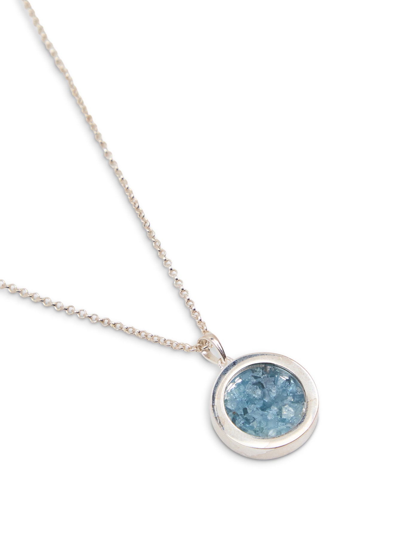 Medium Deco Sun Birthstone Amulet Necklace
