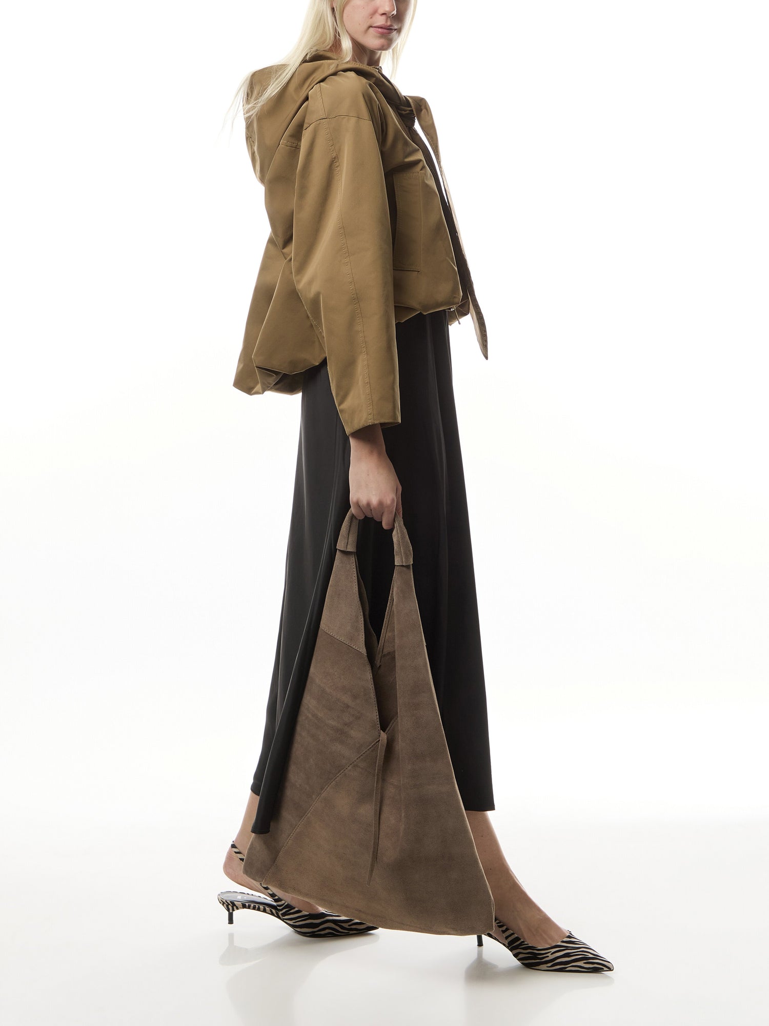 Giselle Suede Shoulder Bag