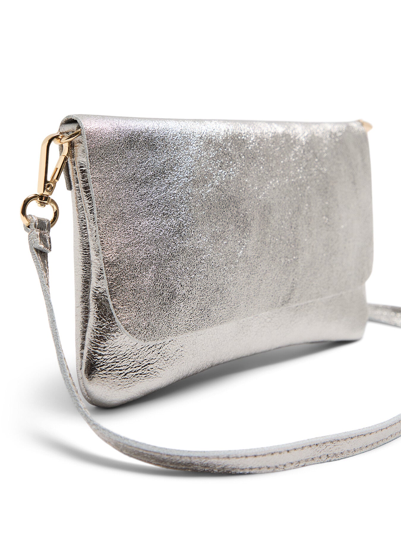 Mini Sally Metallic Pochette Bag