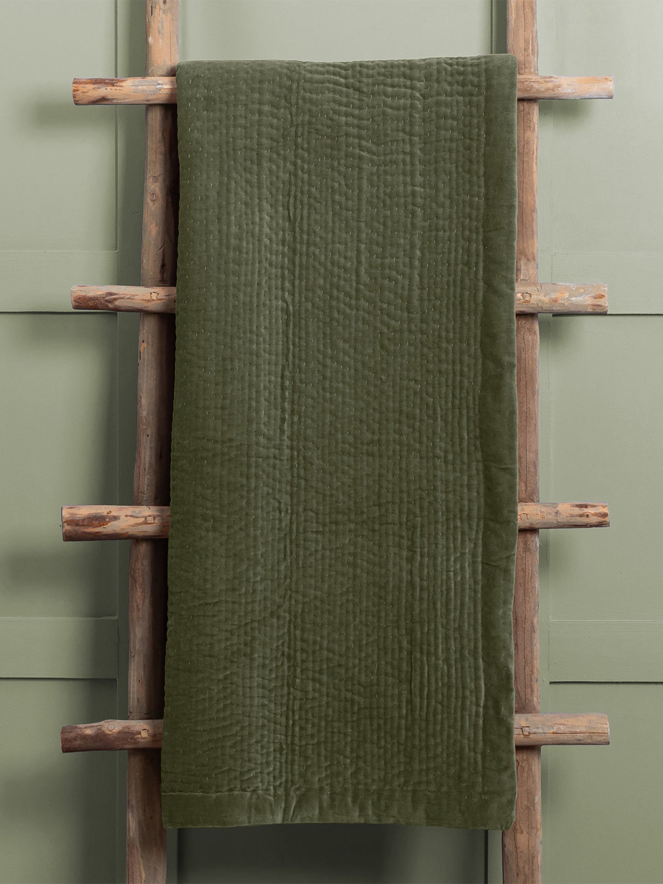 Haze Velvet Throw 140x220cm Steel