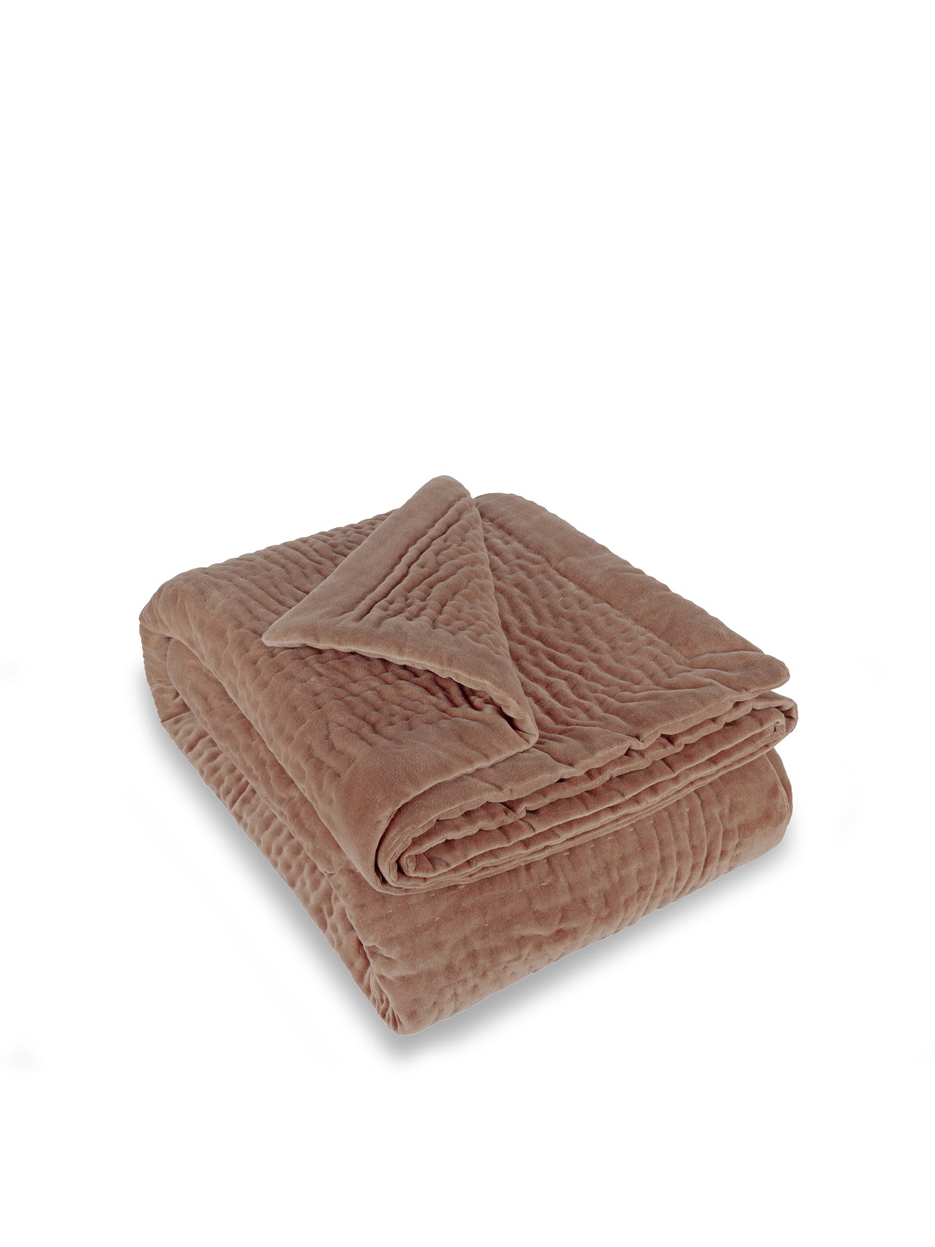 Haze Velvet Throw 140x220cm Coral