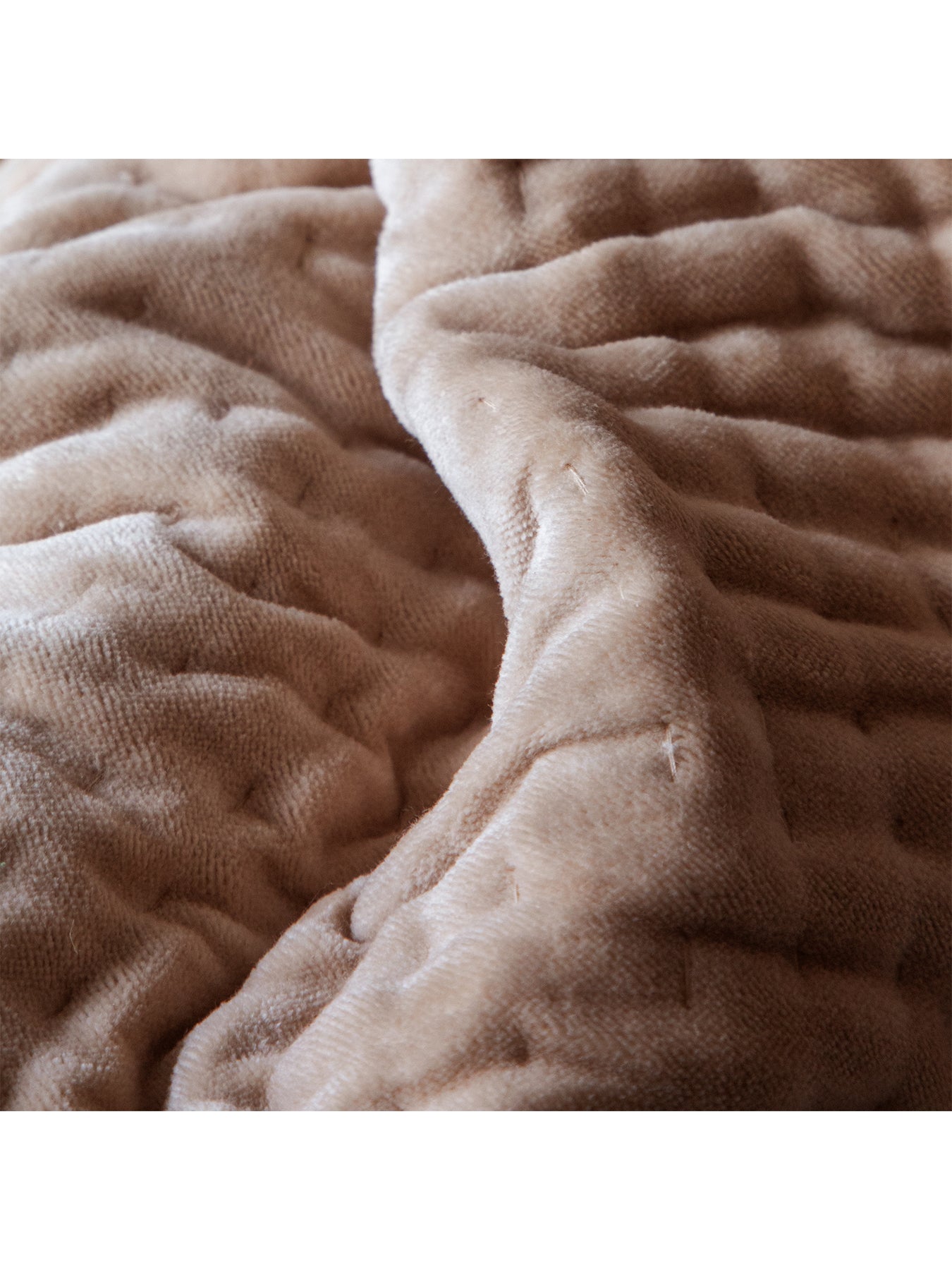 Haze Velvet Throw 140x220cm Coral