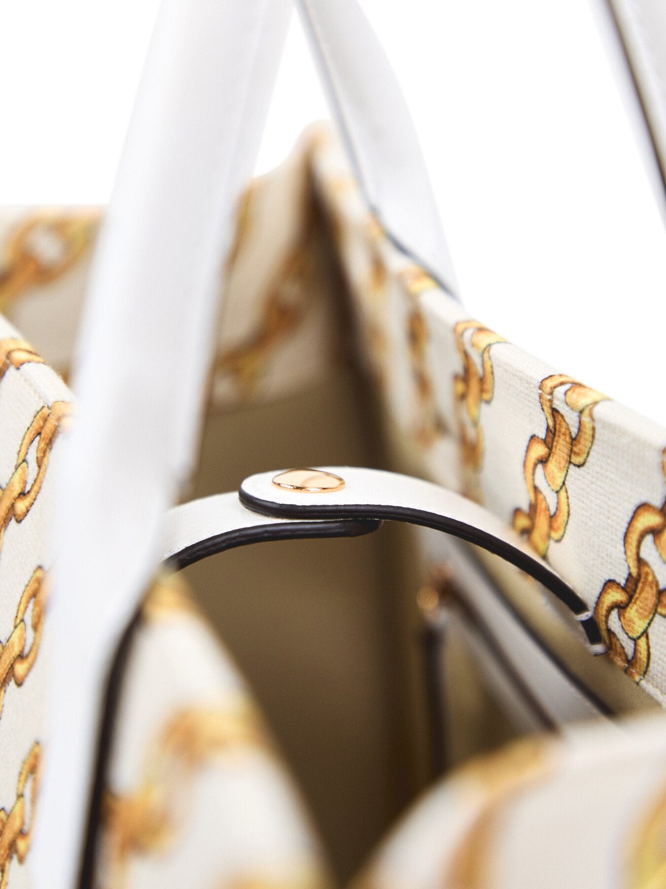 La Medusa Fabric Versace Logo Tote Bag