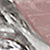 Platinum/White Crystal/Vintage Rose