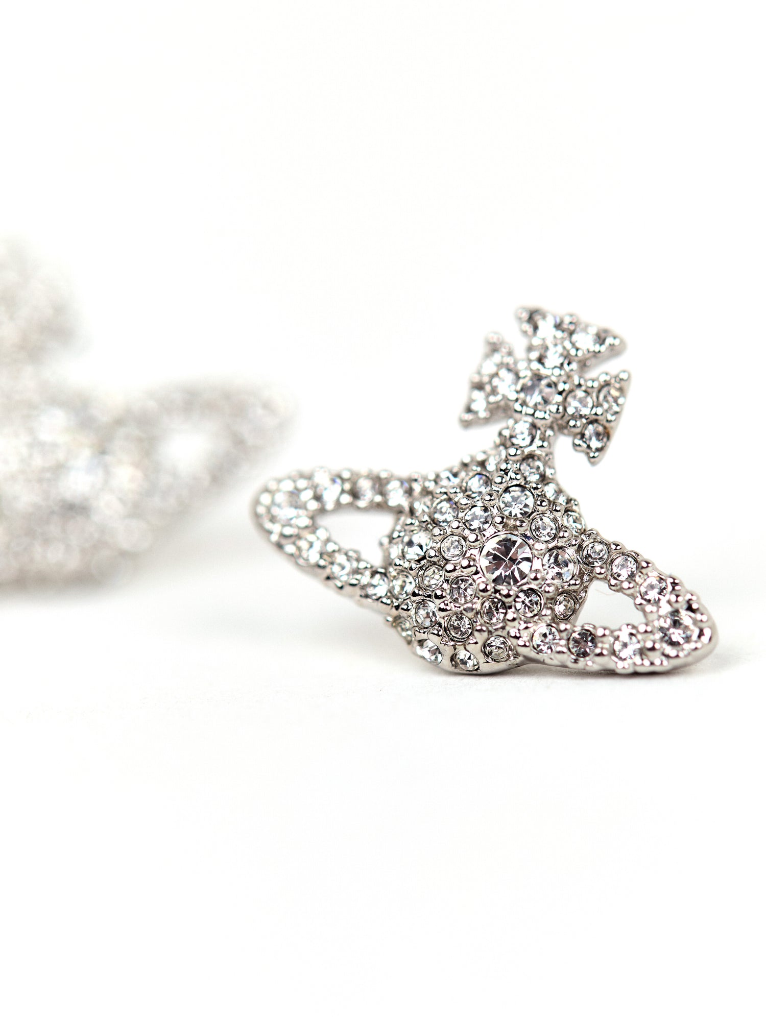 Grace Bas Relief Stud Earrings