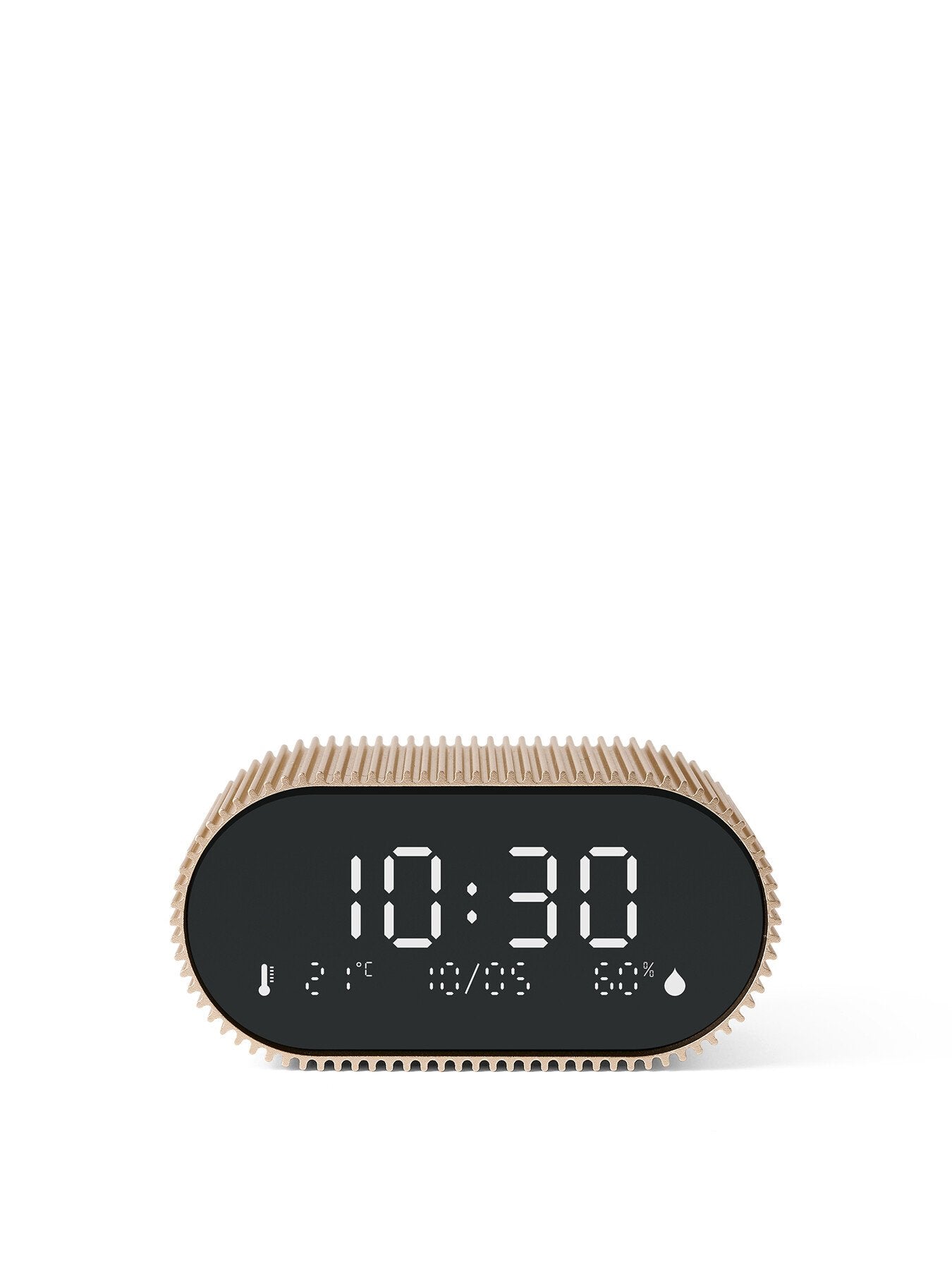 Ray Alarm Clock with Thermometer and Hygrometer