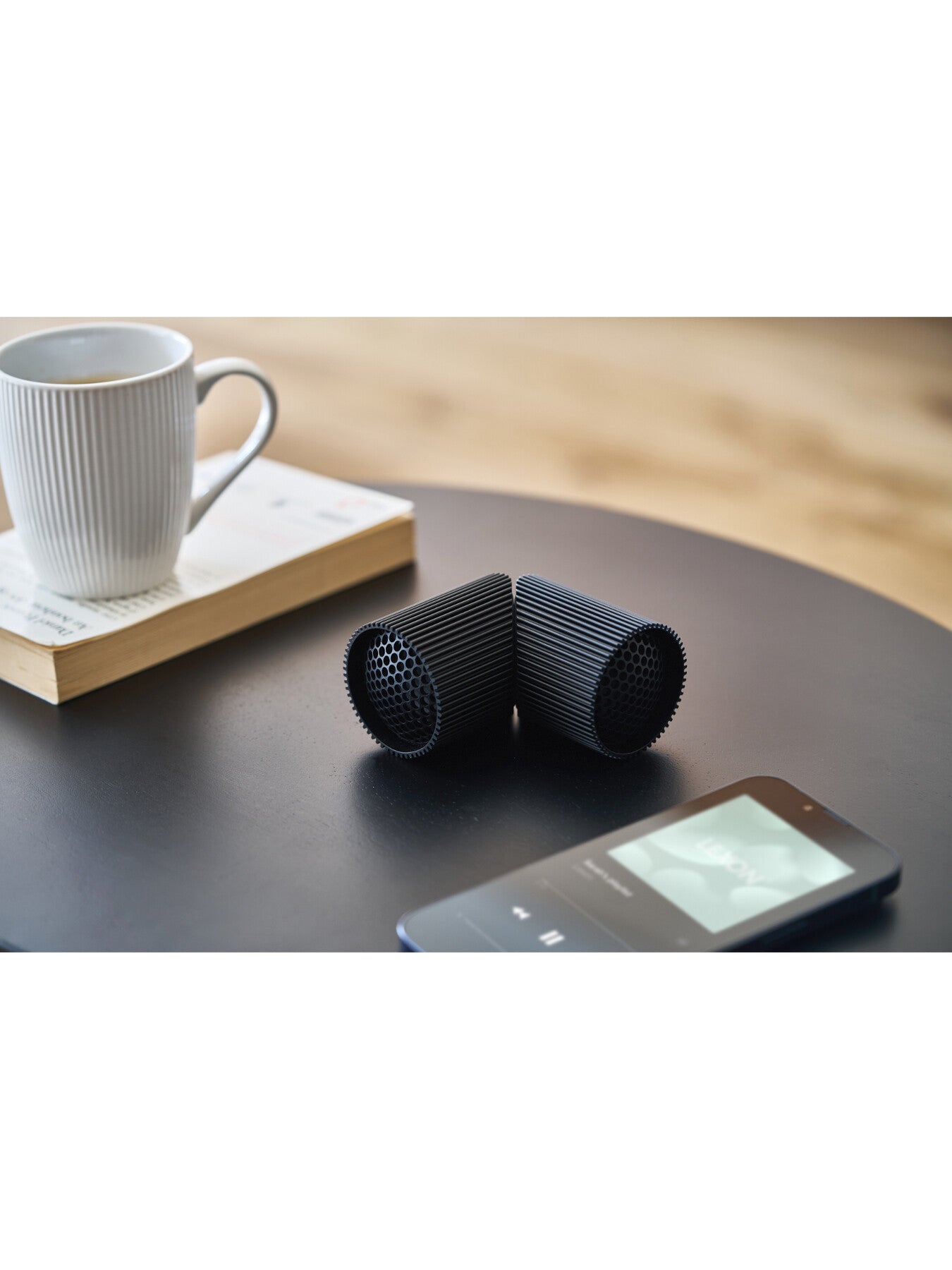 Ray Set of 2 Magnetic Bluetooth Speakers