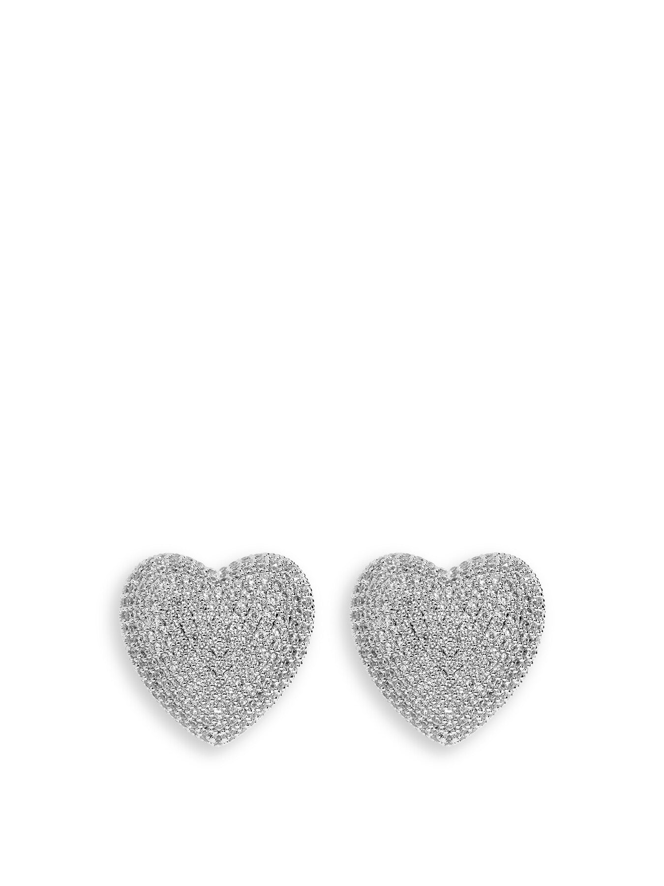 Pave Amor Earrings