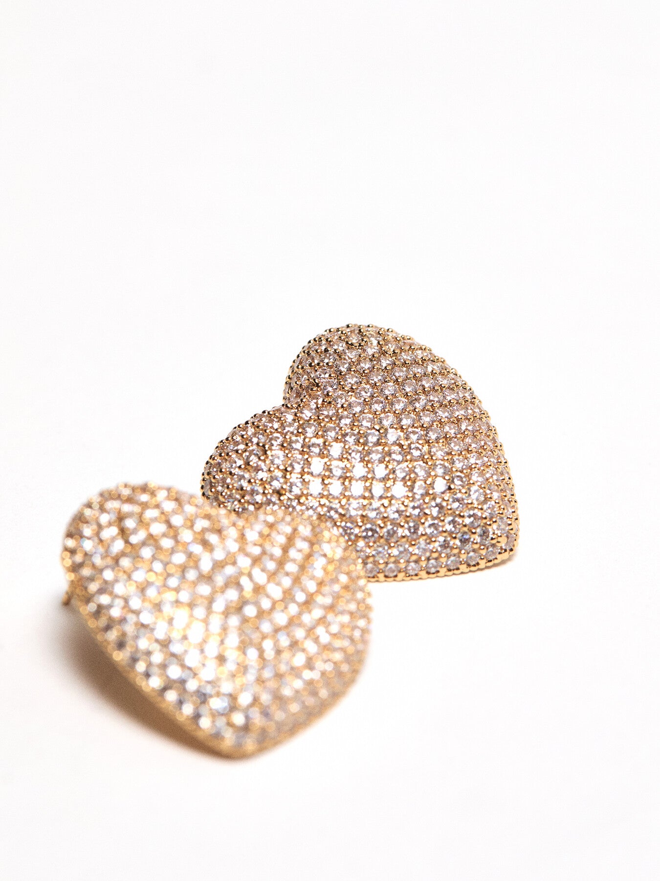 Pave Amor Earrings