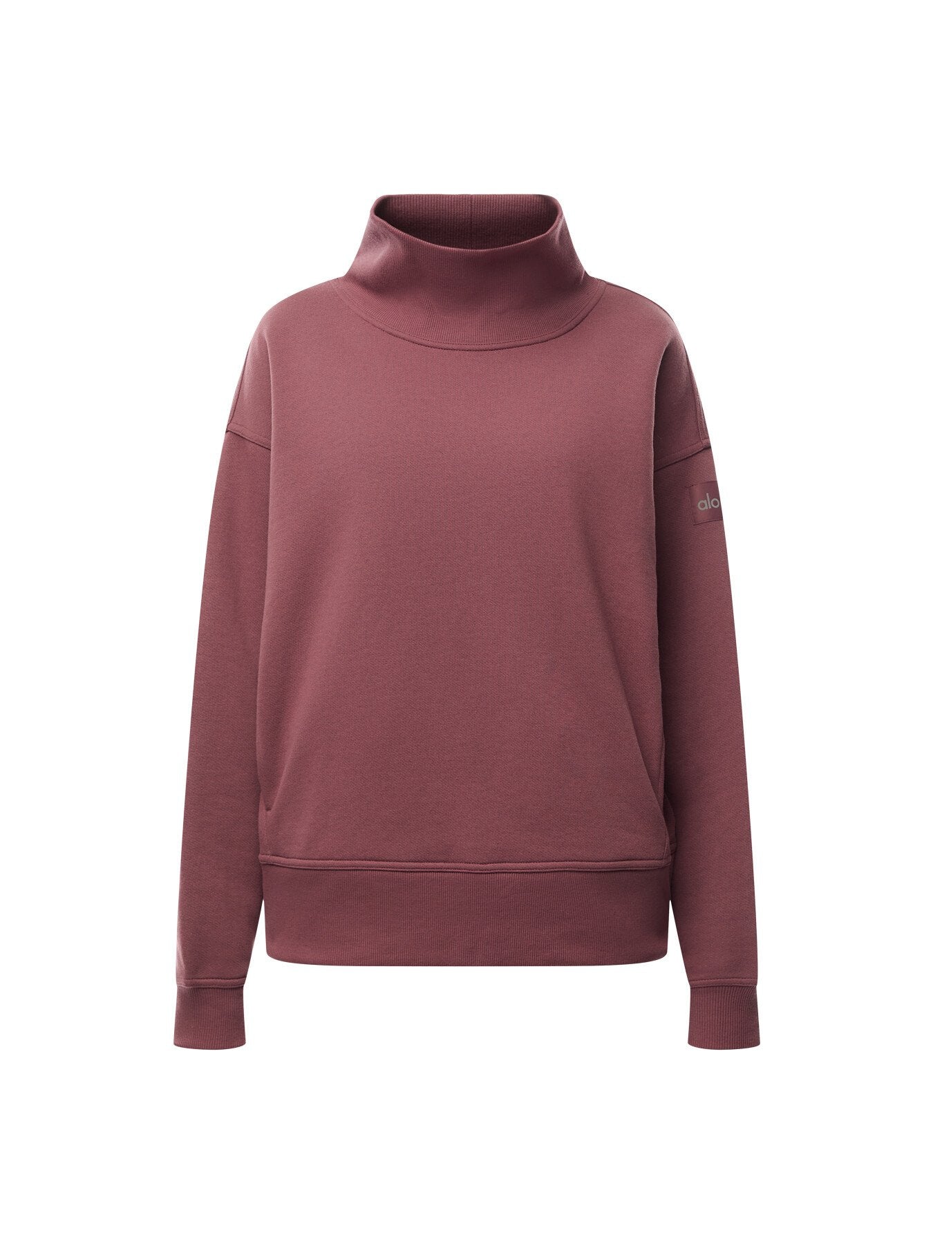 Hazy Mock Neck Pullover