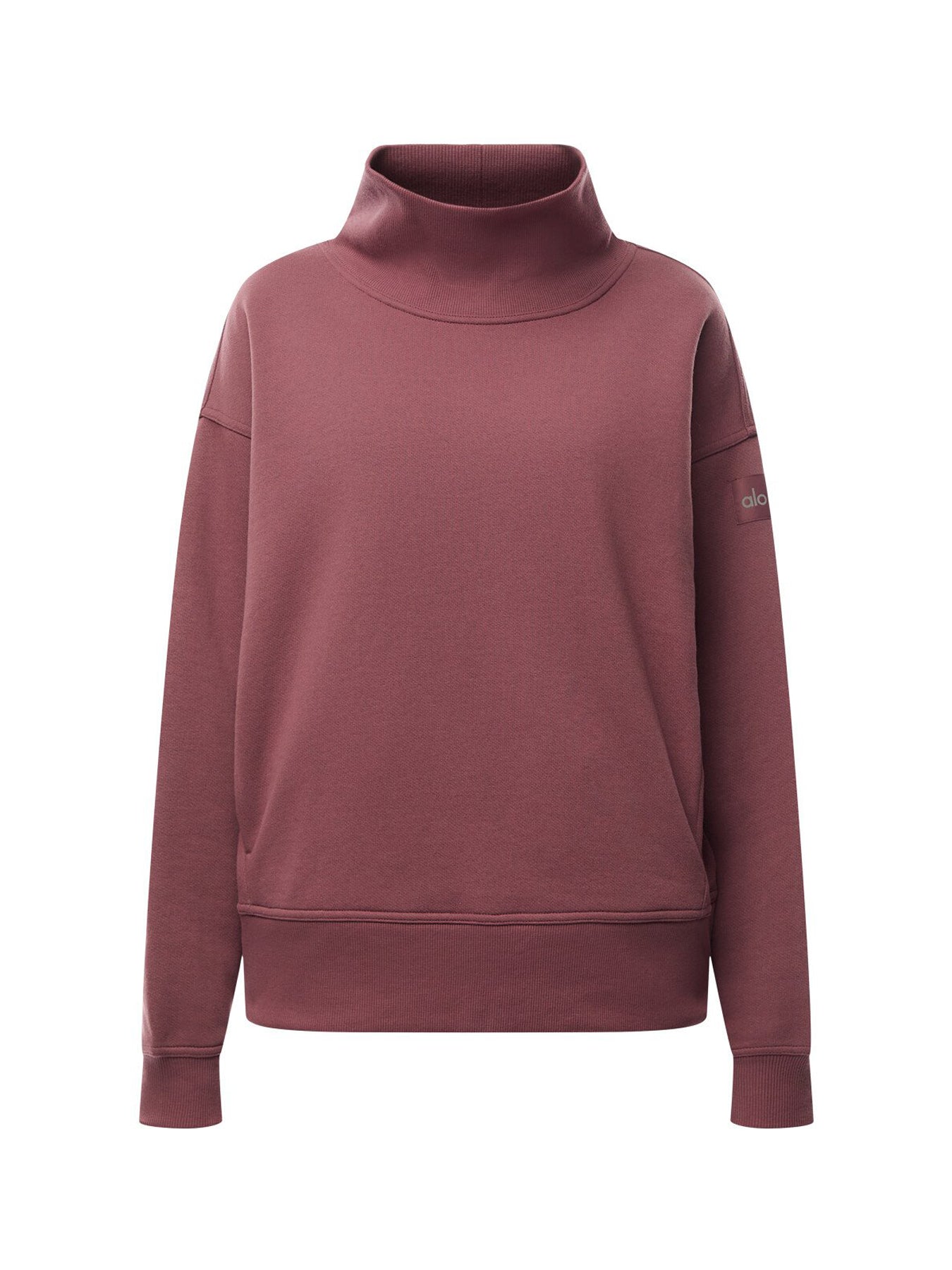 Hazy Mock Neck Pullover