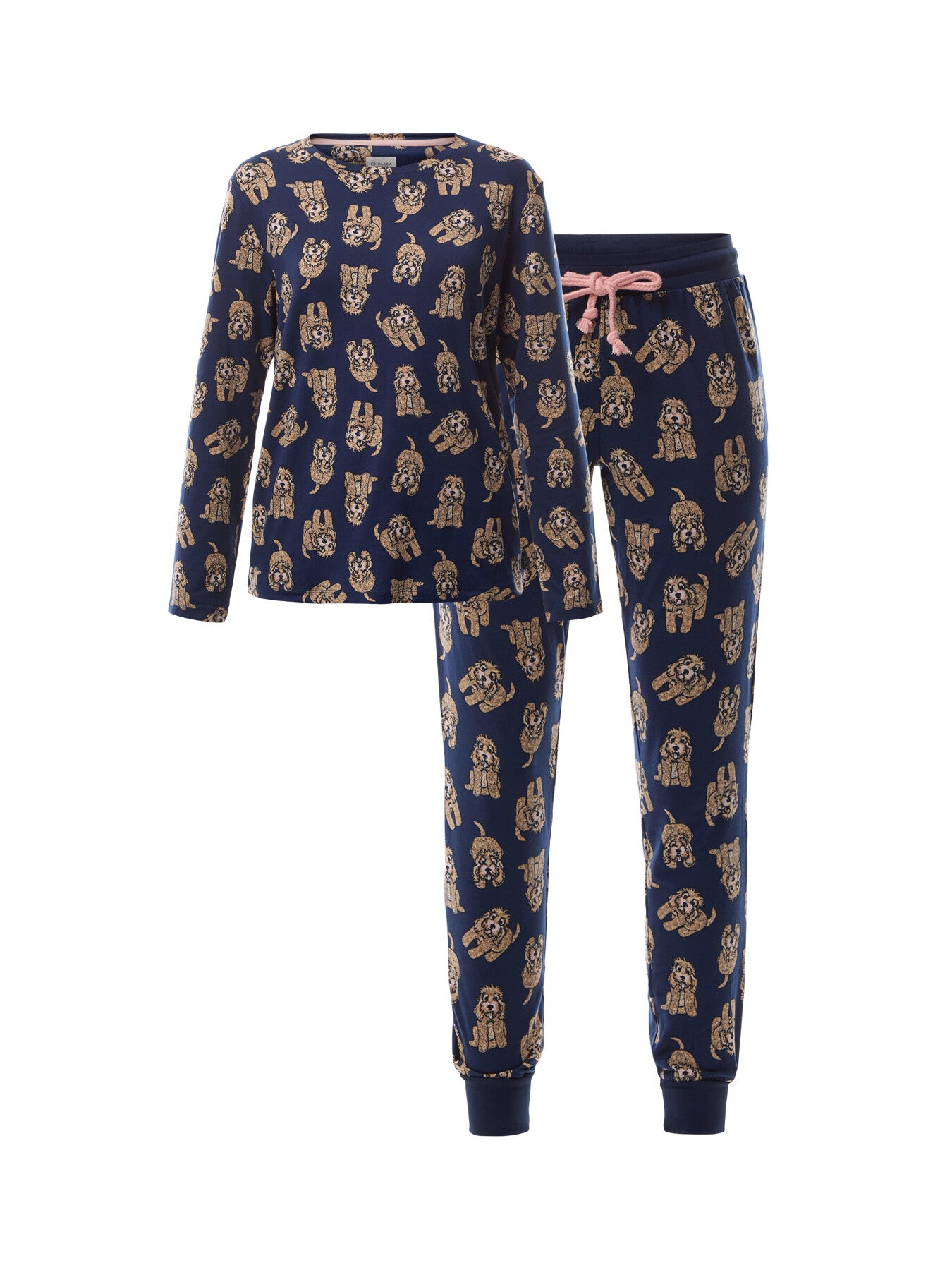 Cockapoo Print Long Pyjama Set