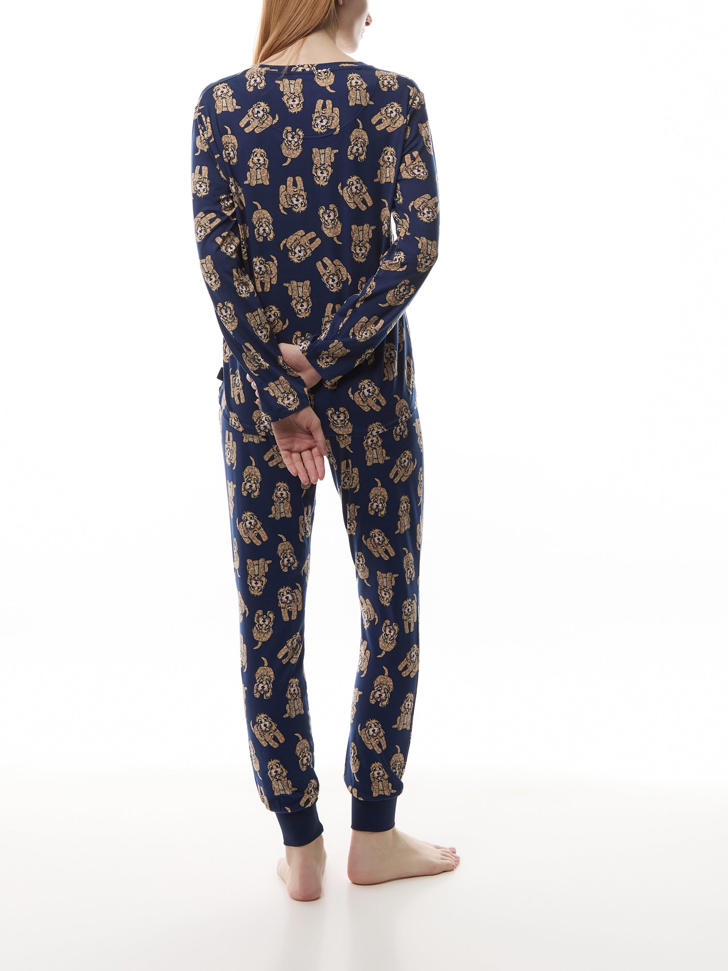Cockapoo Print Long Pyjama Set