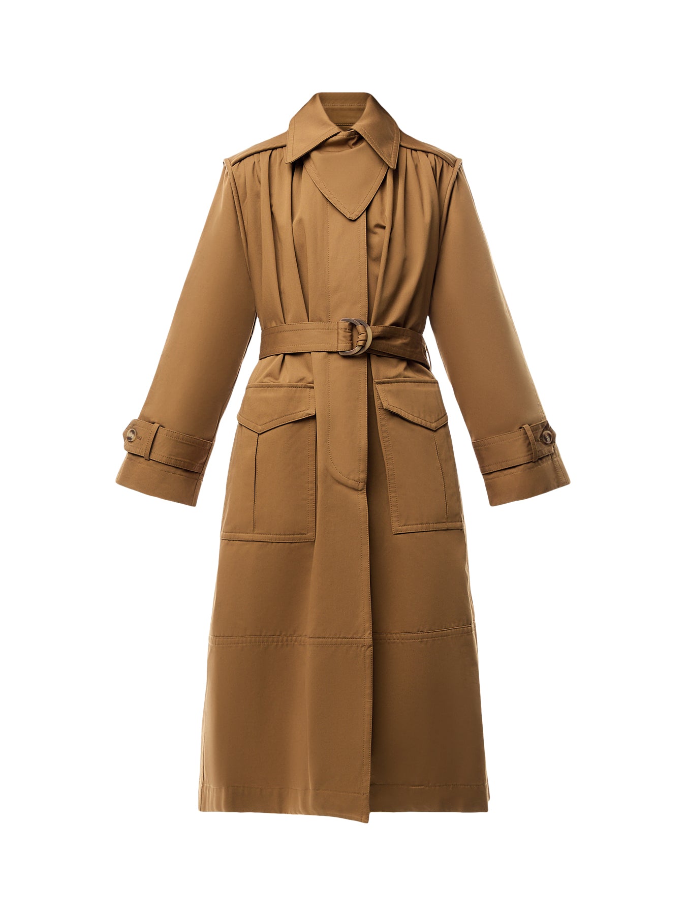 Illuminate Cargo Trench Coat