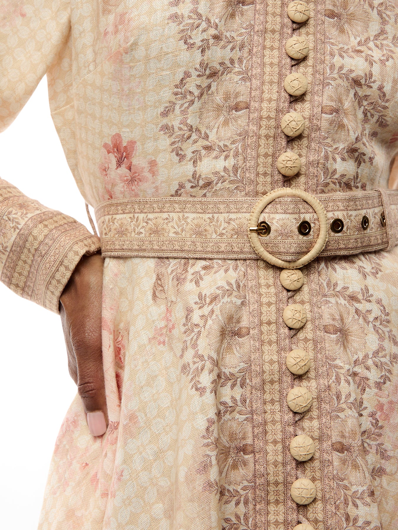 Illuminate Buttoned Mini Dress